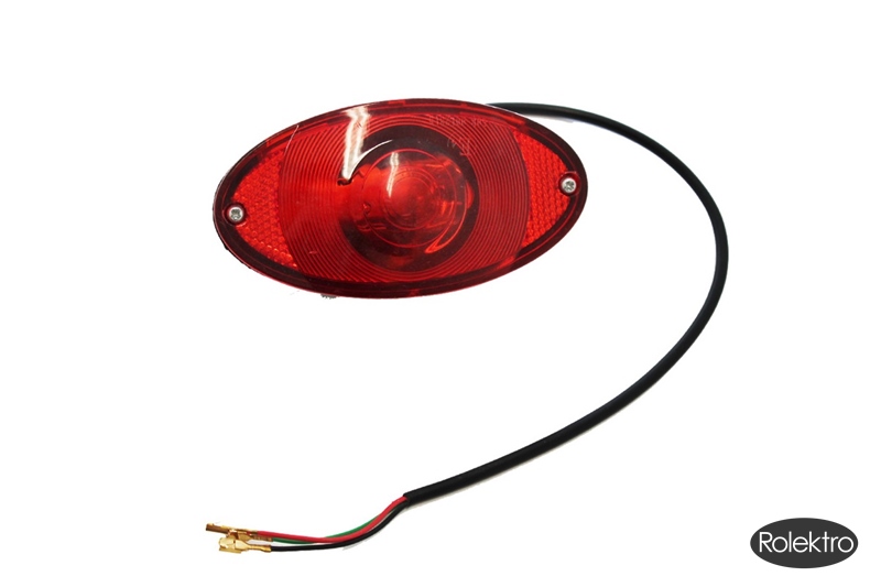 BT250 - Rücklicht, 36 V, Ches-A, inkl. Glühbirne