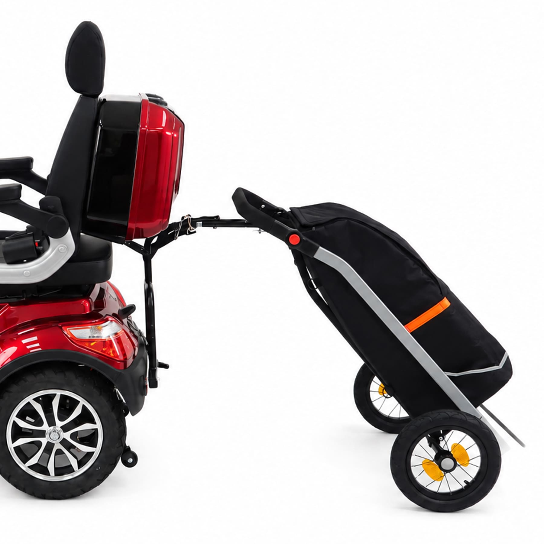 Rolektro, Anhänger,  Einkaufstrolley mit Adapter, 340x280x720 mm