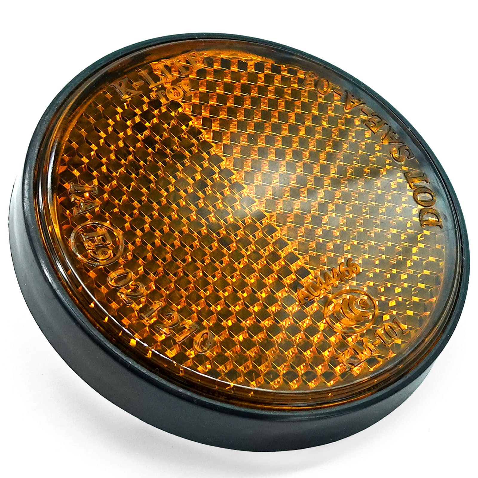 BT200/City20/45/V2 - Reflector, round, orange, 1 piece