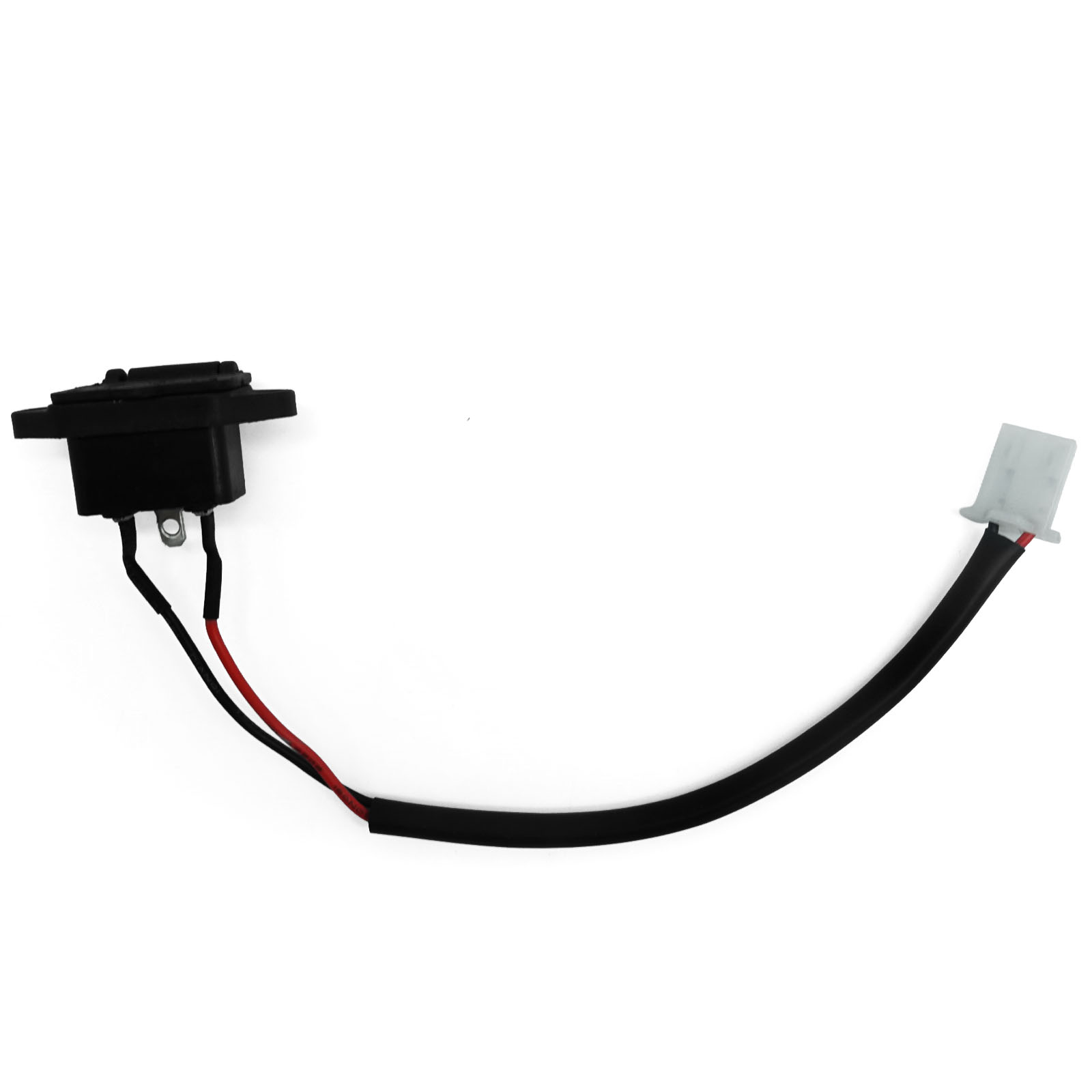 BT200 - Charging socket, with cable and plug, square