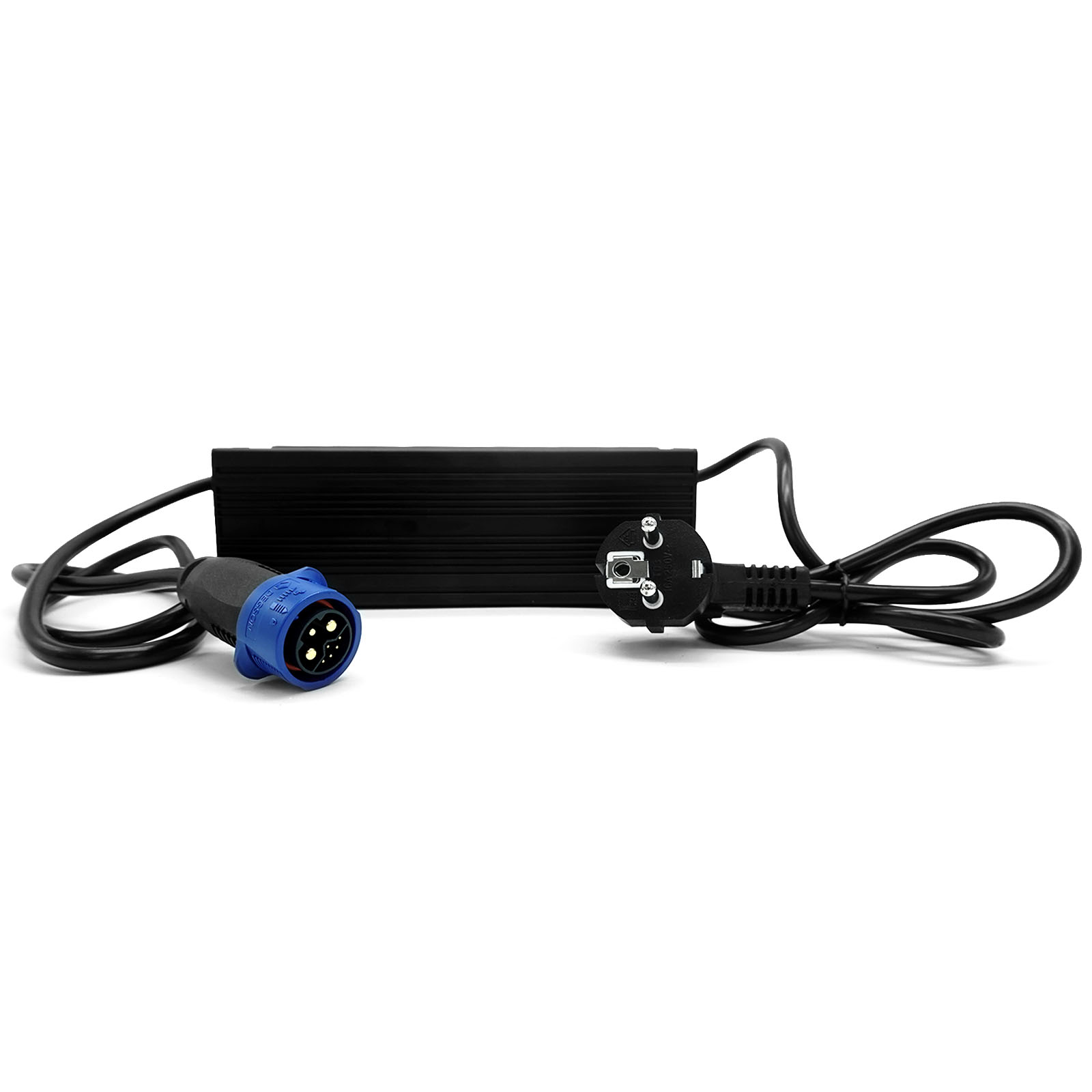 MX4/EM4 - 48V/6A charger for lithium NCM battery, round, aluminum housing