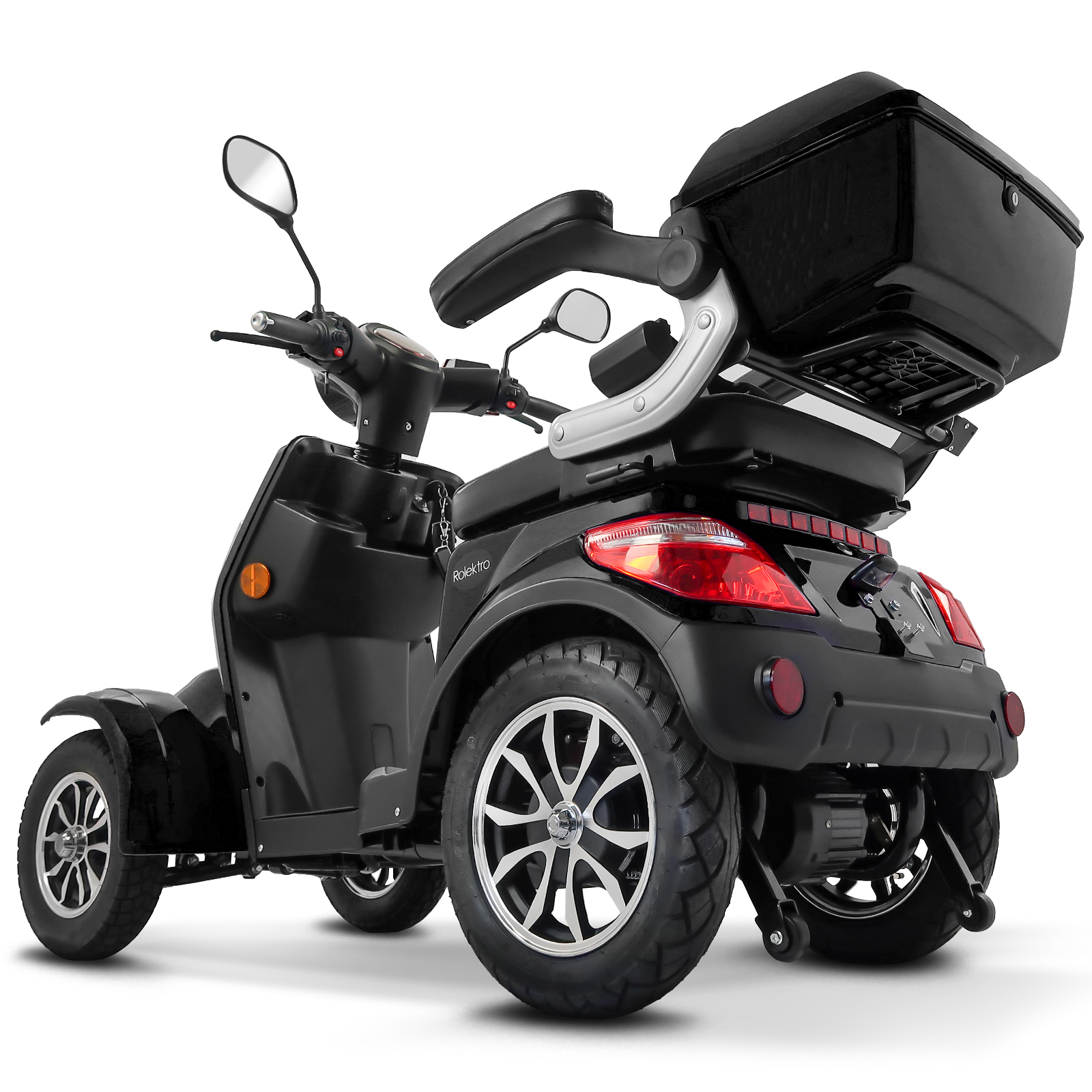 G2, Rolektro E-Quad 25 V.3 Lithium, Schwarz, 25 km/h