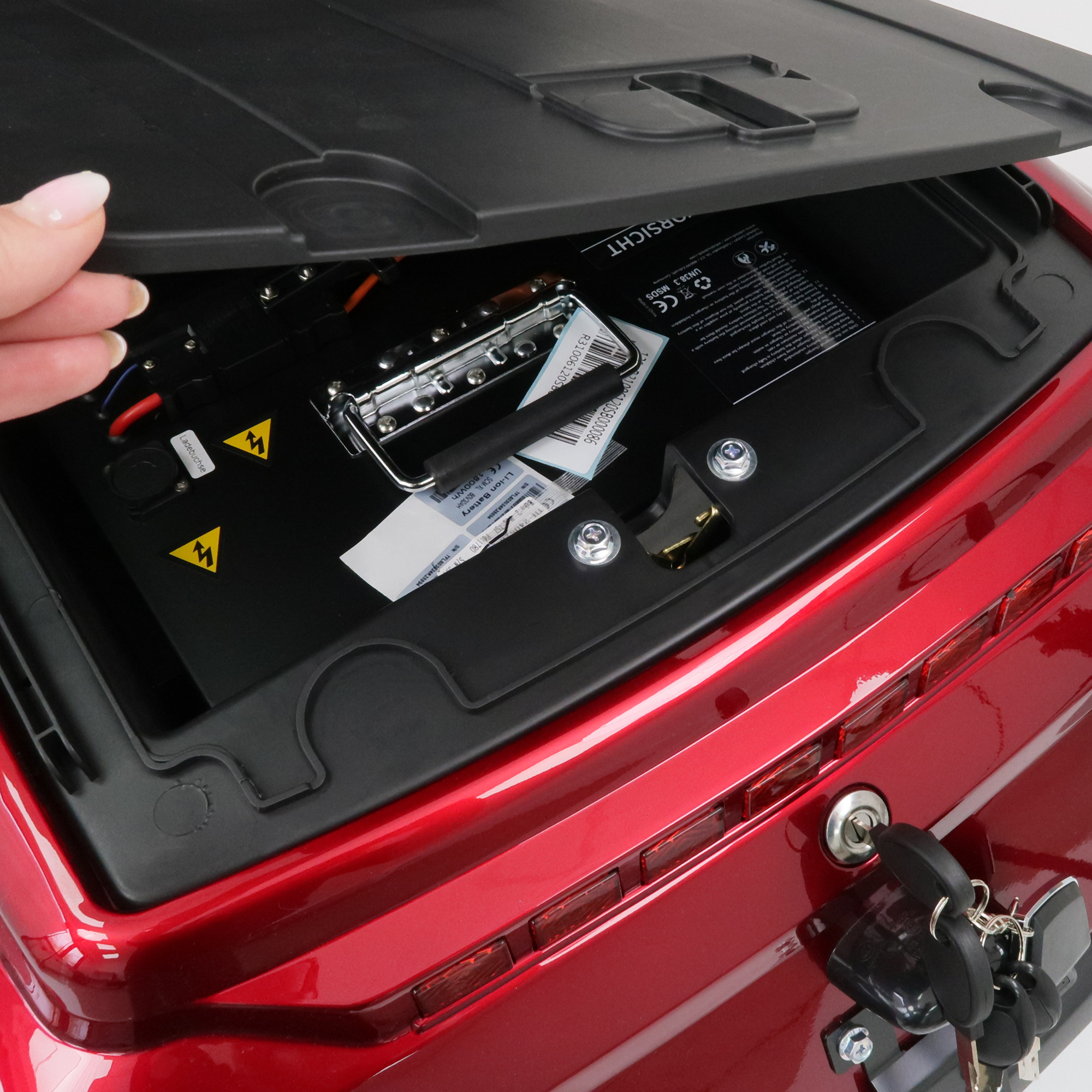 Rolektro E-Trike 25 V.3 Premium, Lithium, Blau, 25 km/h Rolektro E-Quad 25 V.3 Premium, Lithium, Rot, 25 km/h