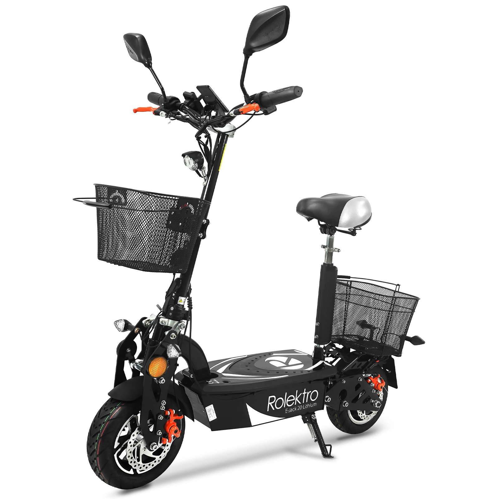 Rolektro E-Jack 20 Lithium, Black, 20 km/h 