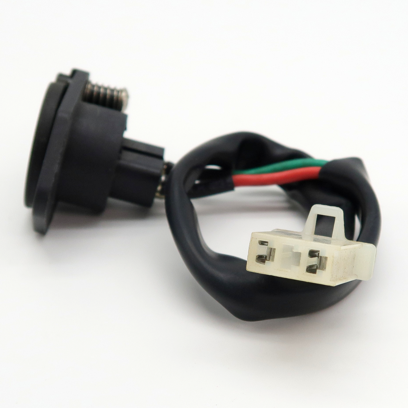 Carrier25V2 - Ladebuchse, mit Kabel und Stecker, 3 polig, Rund, Pin 2 Minus