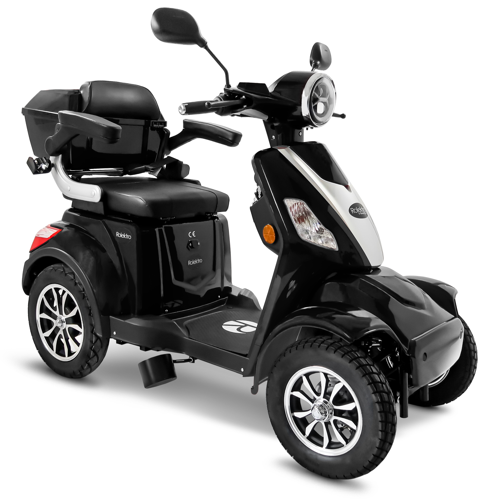 G2, Rolektro E-Quad 25 V.3 Lithium, Schwarz, 25 km/h
