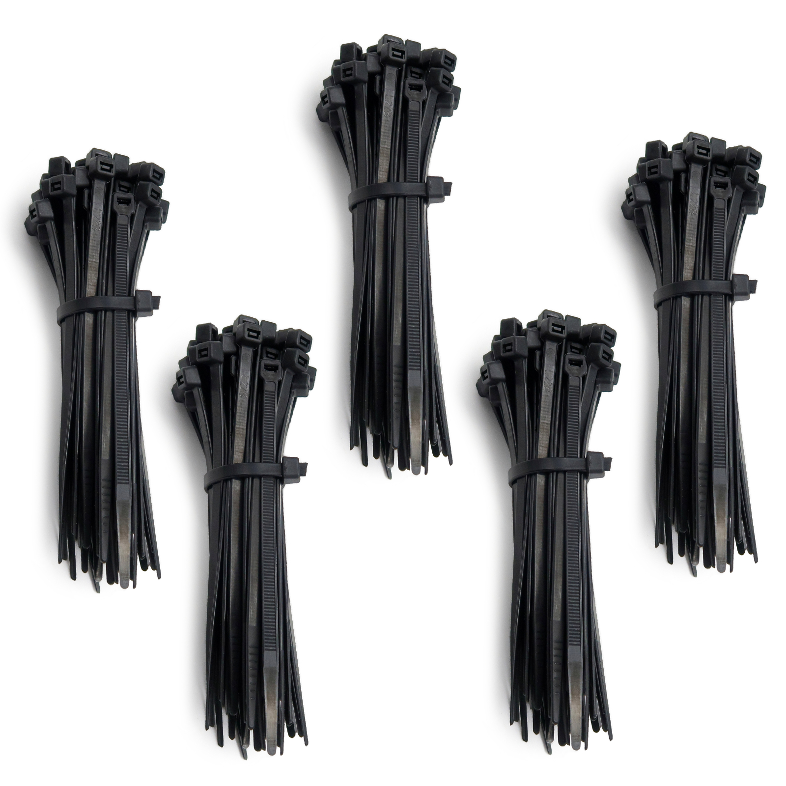 Kabelbinder, schwarz, 4,6 x 190mm, 500 Stk