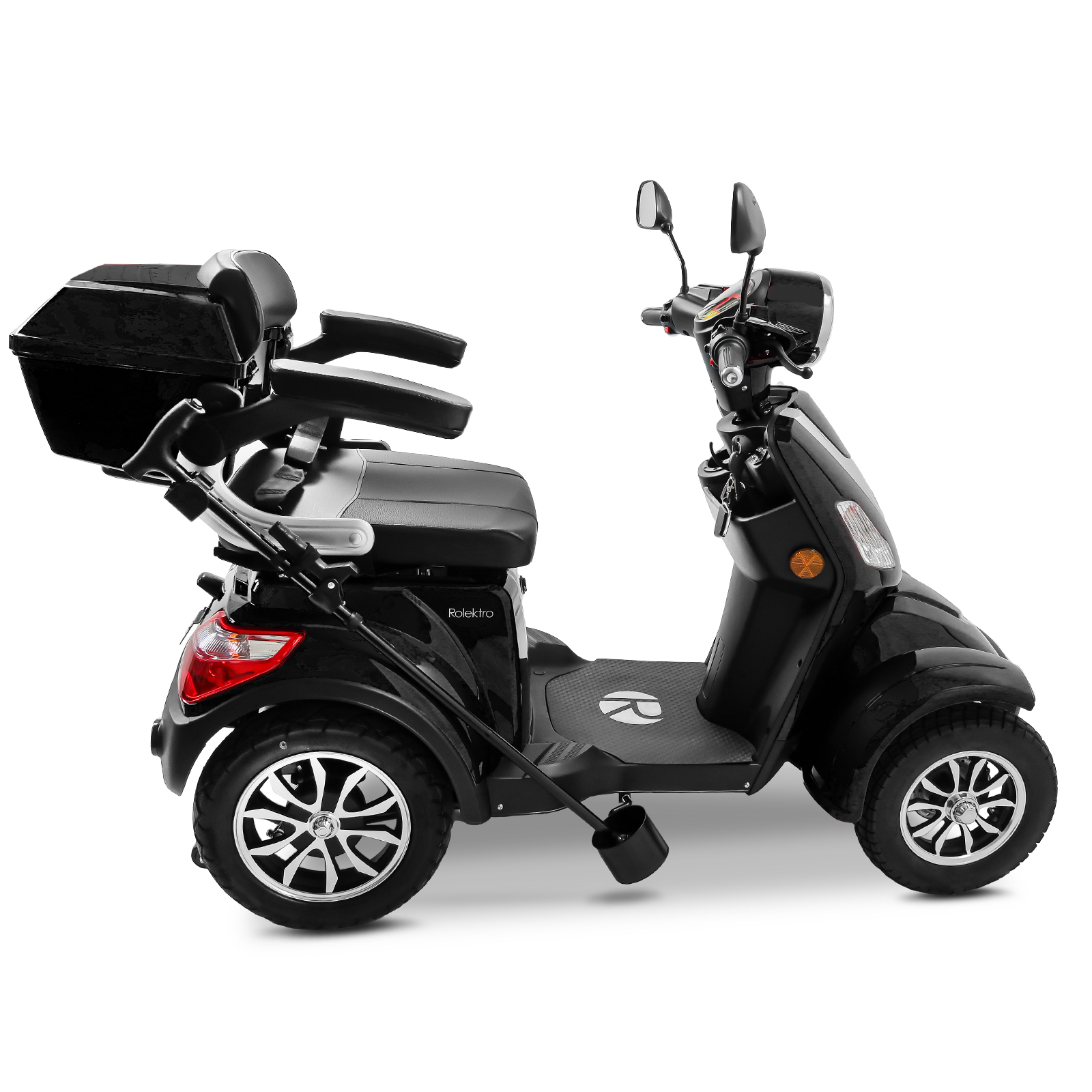 G2, Rolektro E-Quad 25 V.3 Lithium, Schwarz, 25 km/h