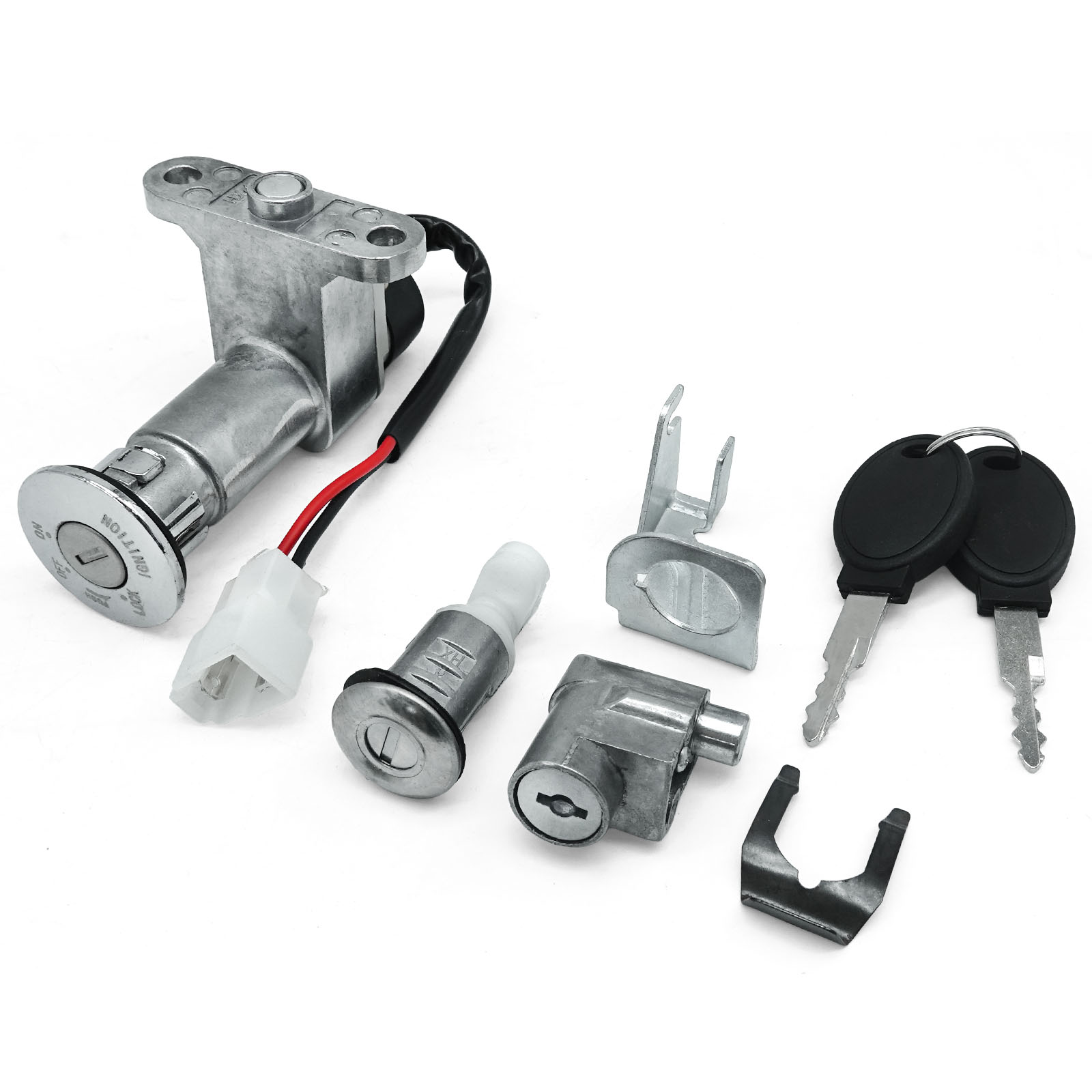 City20V2/City45V2 - Ignition lock, case lock, set with 2 keys