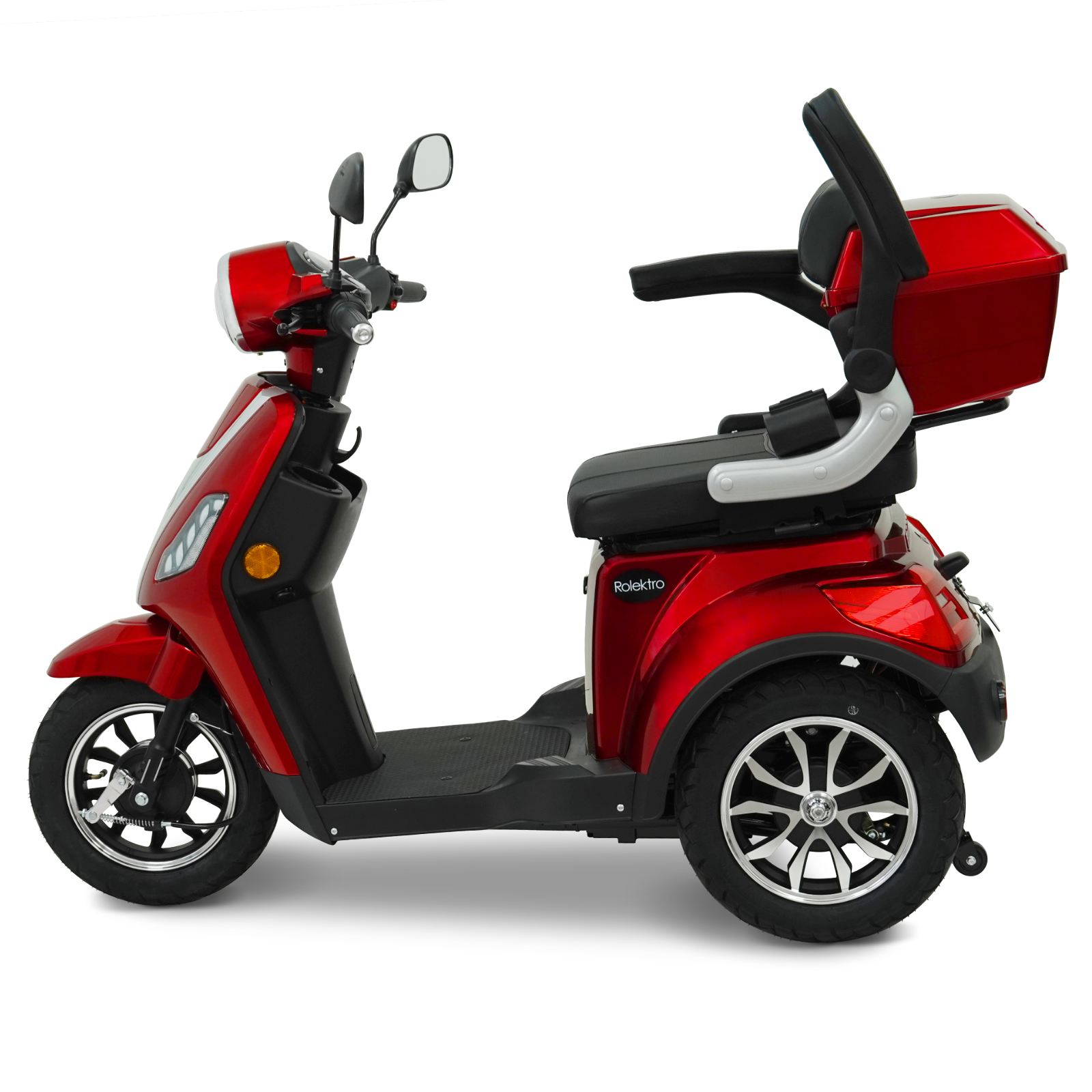 Rolektro E-Trike 25 V.2 Lead-Gel, R31, Red, 25 km/h 