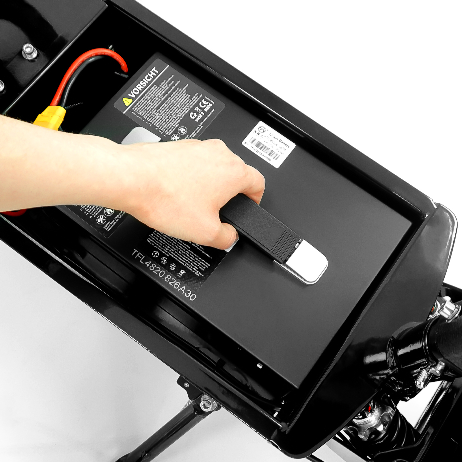 Rolektro E-Jack 20 Lithium, Black, 20 km/h 