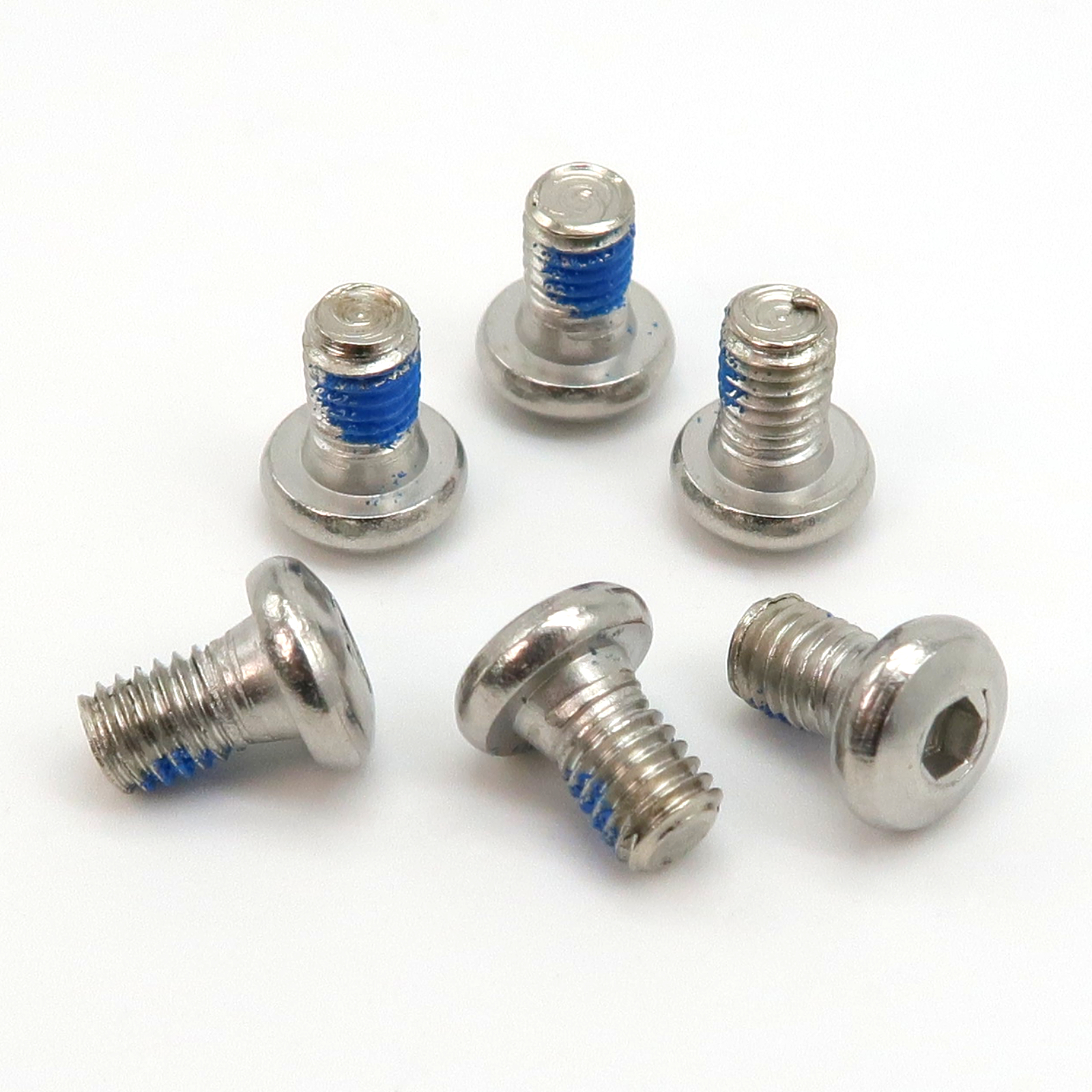Joy20/20Li/45 - Schrauben M5 x 8, Flachkopfschraube für Bremsscheibe Hinterrad, 6 Stück