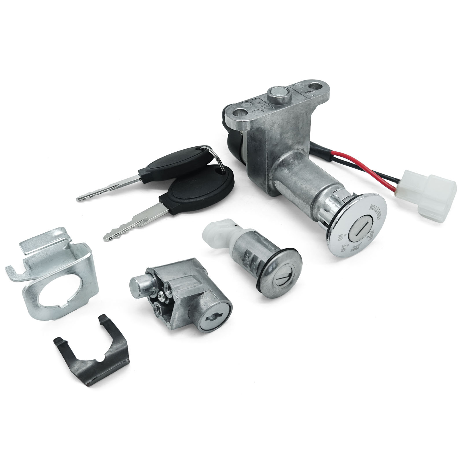 City20V2/City45V2 - Ignition lock, case lock, set with 2 keys