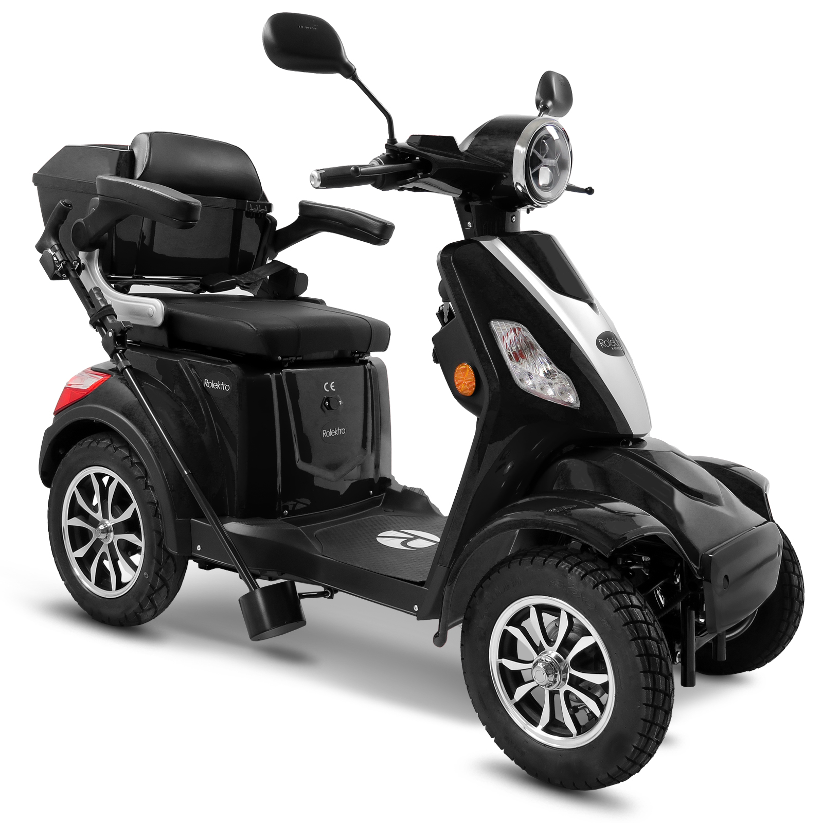 G2, Rolektro E-Quad 25 V.3 Lithium, Schwarz, 25 km/h