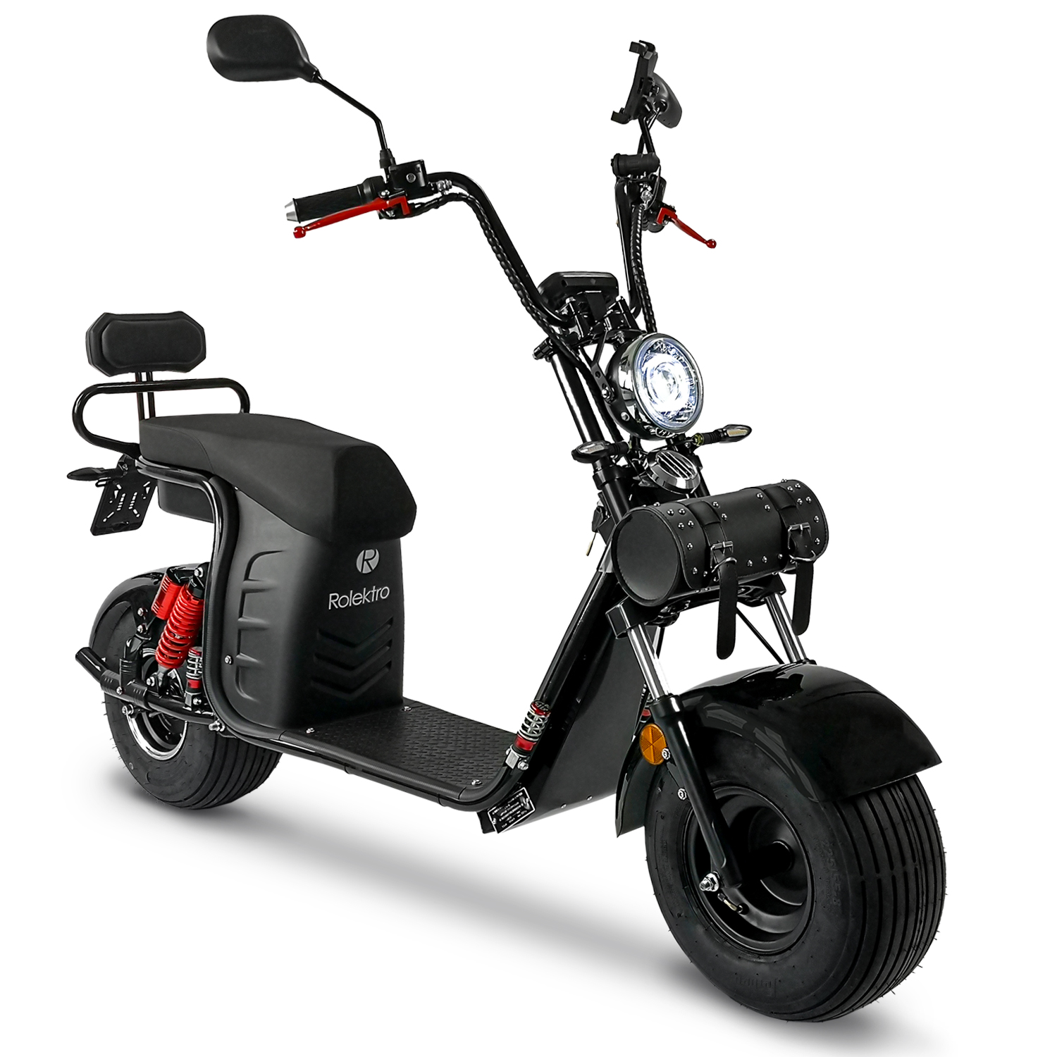 Rolektro, E-Cruiser 45 Lithium, Schwarz, 60V-20Ah Akku, 1500 Watt