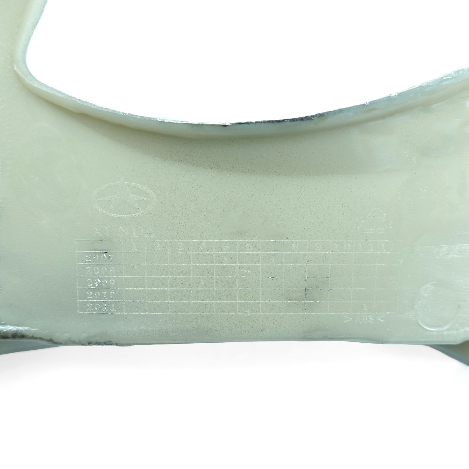 BT200/City20/45/V2 - Left footrest, silver