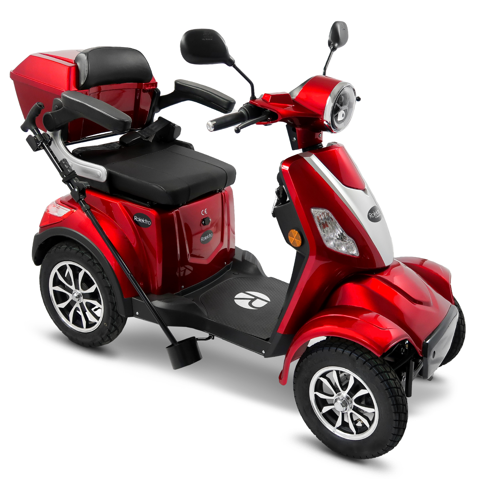 G1, Rolektro E-Quad 15 V.3 Lithium, Rot, 15 km/h