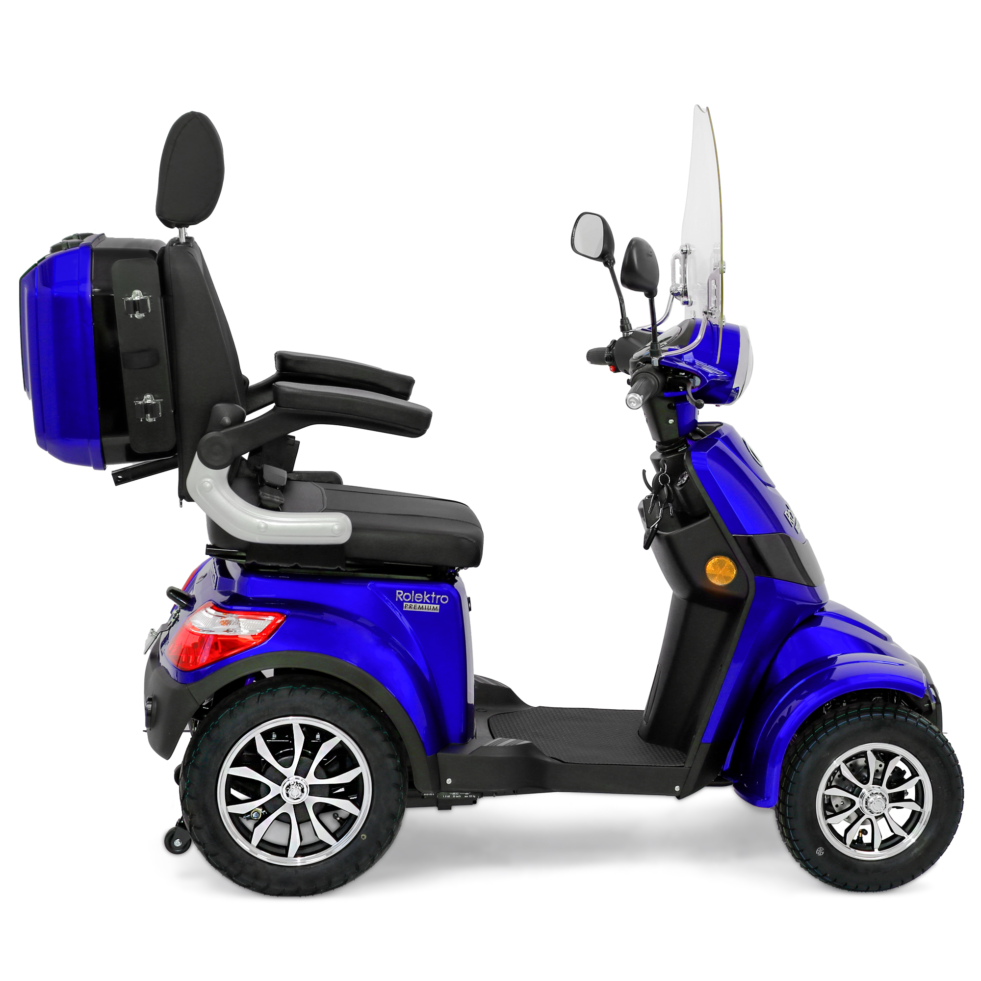 Rolektro E-Quad 25 V.3 Premium, Lithium, Blau, 25 km/h