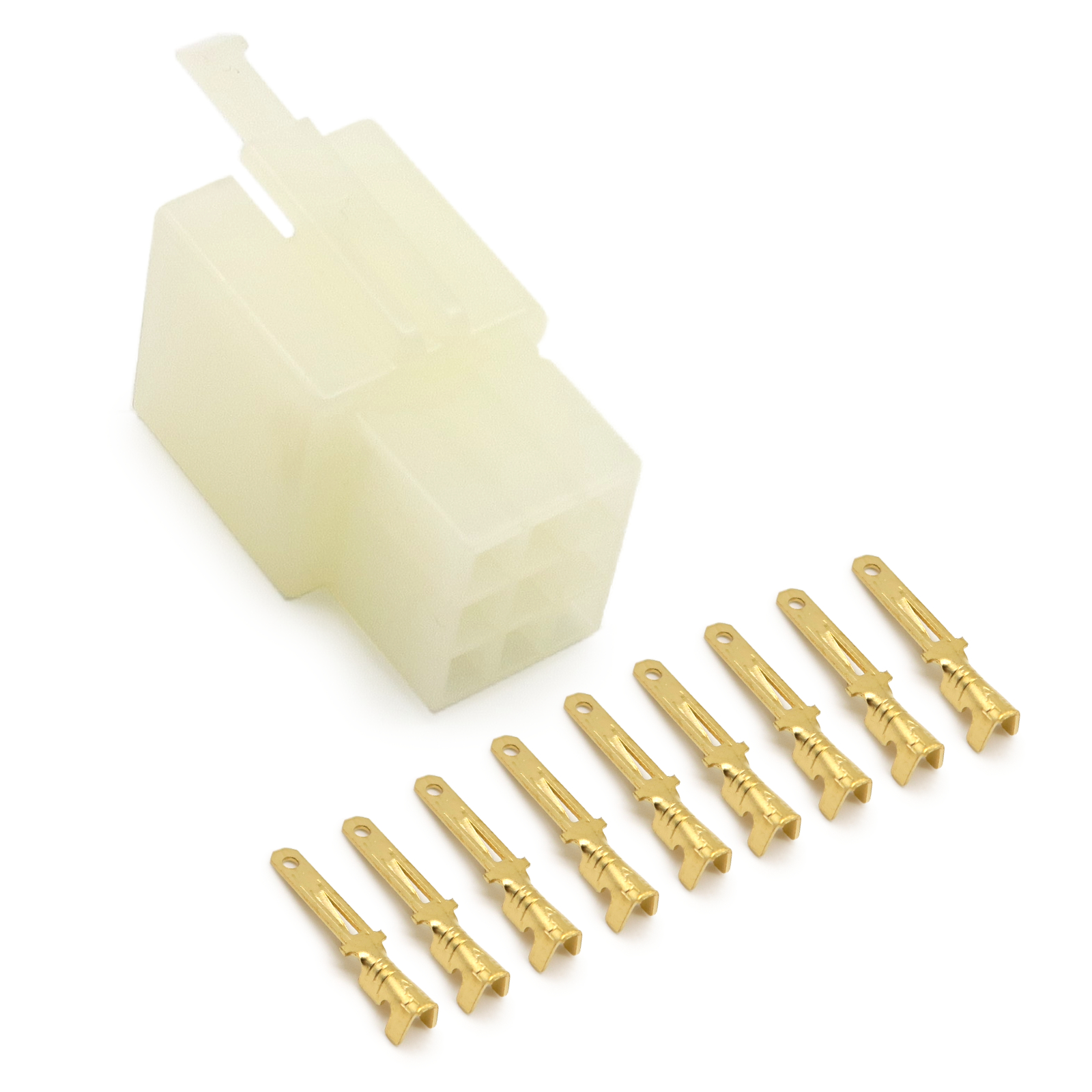 BT250 - Gehäuse Stecker, 9 polig, mit Flachstecker
