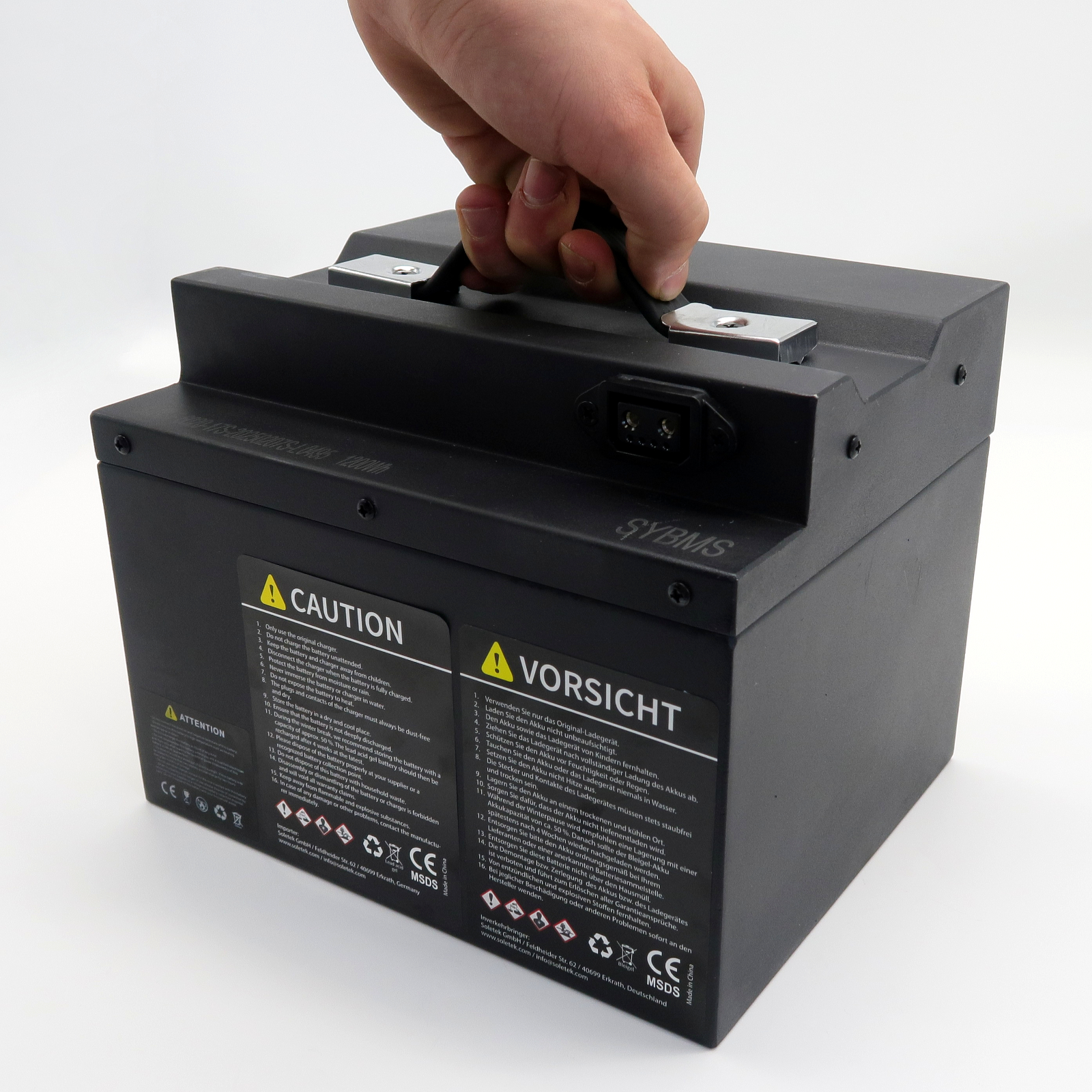 Quad25V3/R26 - Akku Lithium, 60V-20Ah, NMC mit Ladegerät 3A