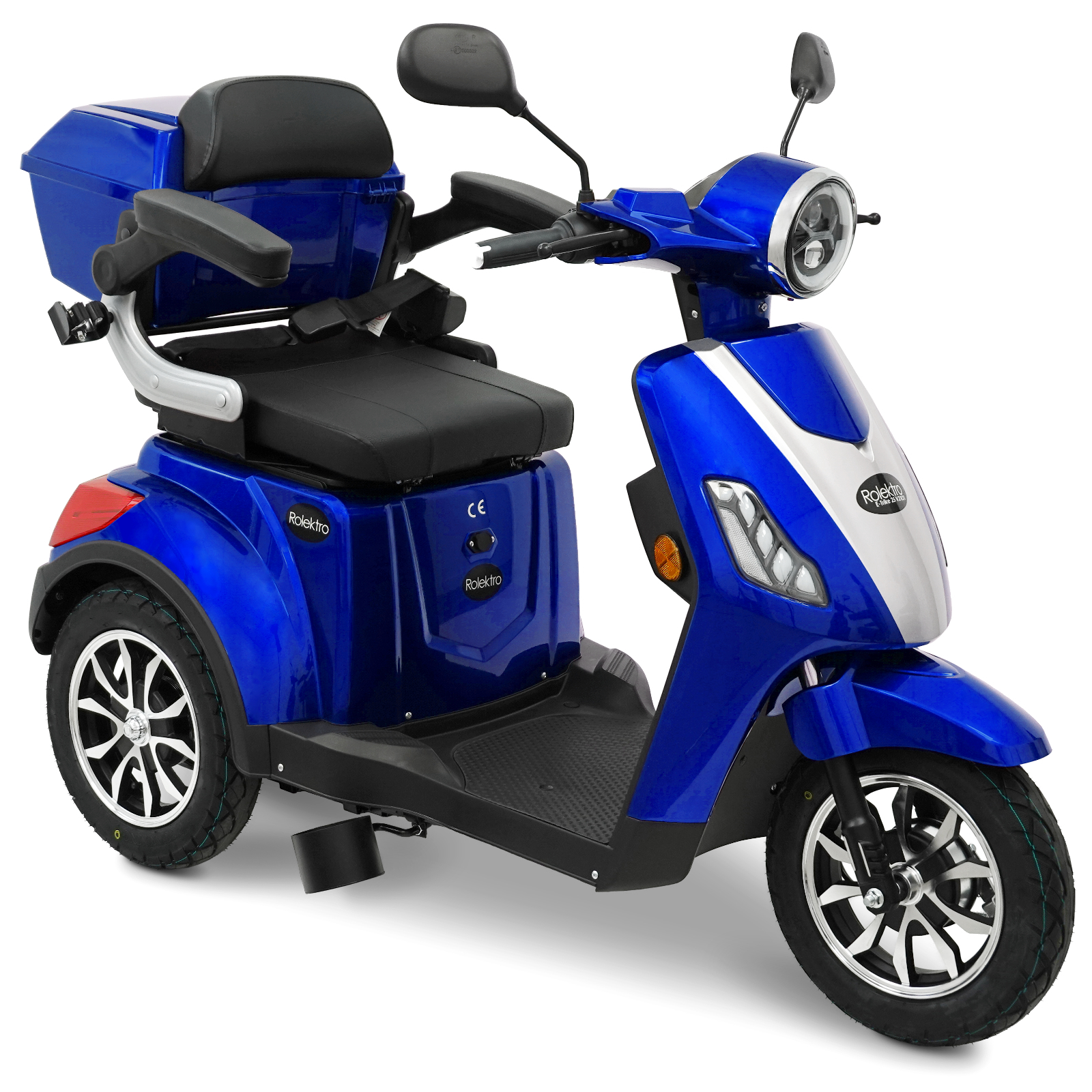 Rolektro E-Trike 25 V.2 Lead-Gel, R31, Blue, 25 km/h 