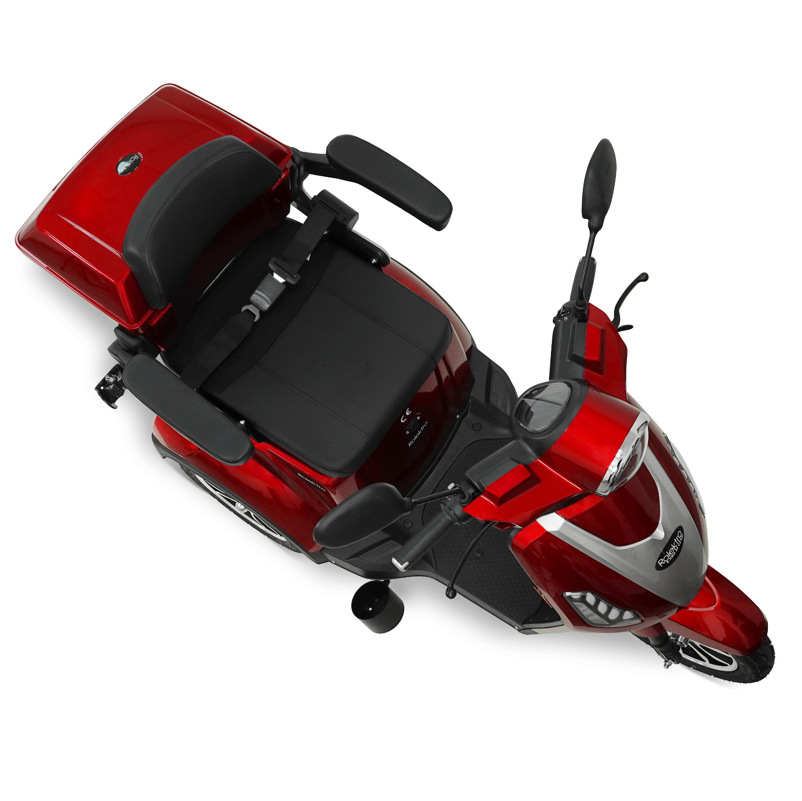 Rolektro E-Trike 25 V.2 Lead-Gel, R31, Red, 25 km/h 