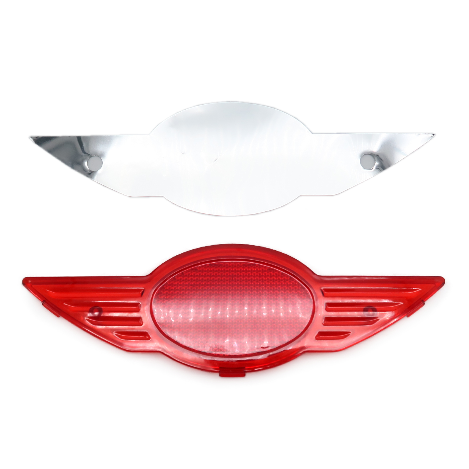 Trike15/25V2/V3/Quad15/25V2/V3/R26/31 - Topcase Emblem, Rot Trike15/25V2/V3/Quad15/25V2/V3/R26/31 - Topcase Emblem, Rot