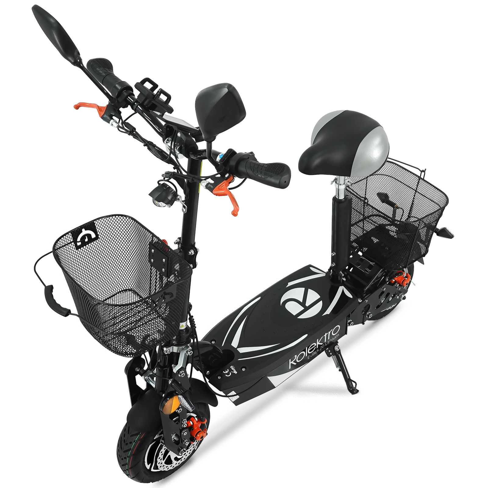 Rolektro E-Jack 20 Lithium, Black, 20 km/h 