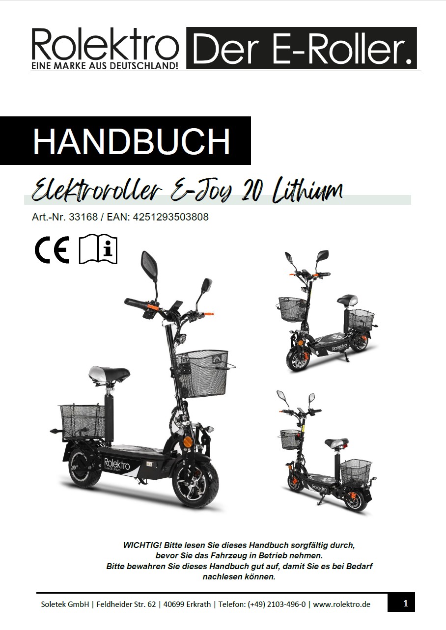 Joy20Li - Handbuch E-Joy 20 Lithium für Blinkerversion, ab 2024