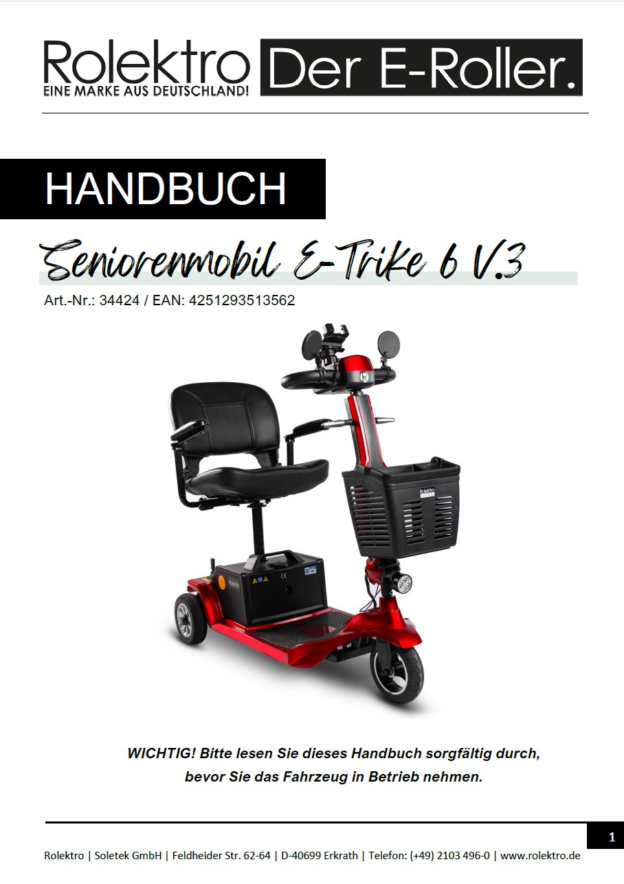 Trike6V3 - Handbuch