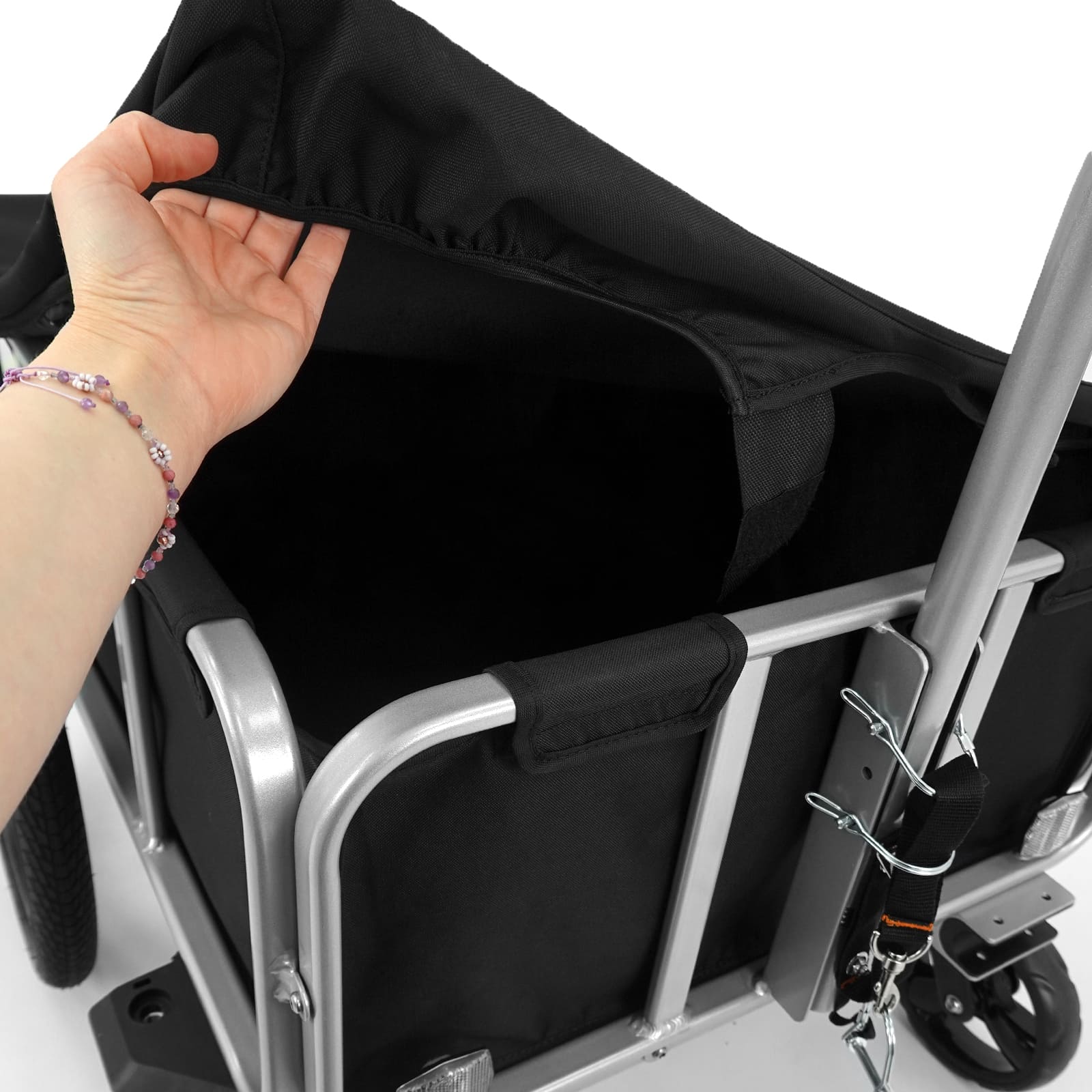 Rolektro, Anhänger, Premium Transport-Anhänger aus Aluminium, 730x585x280 mm