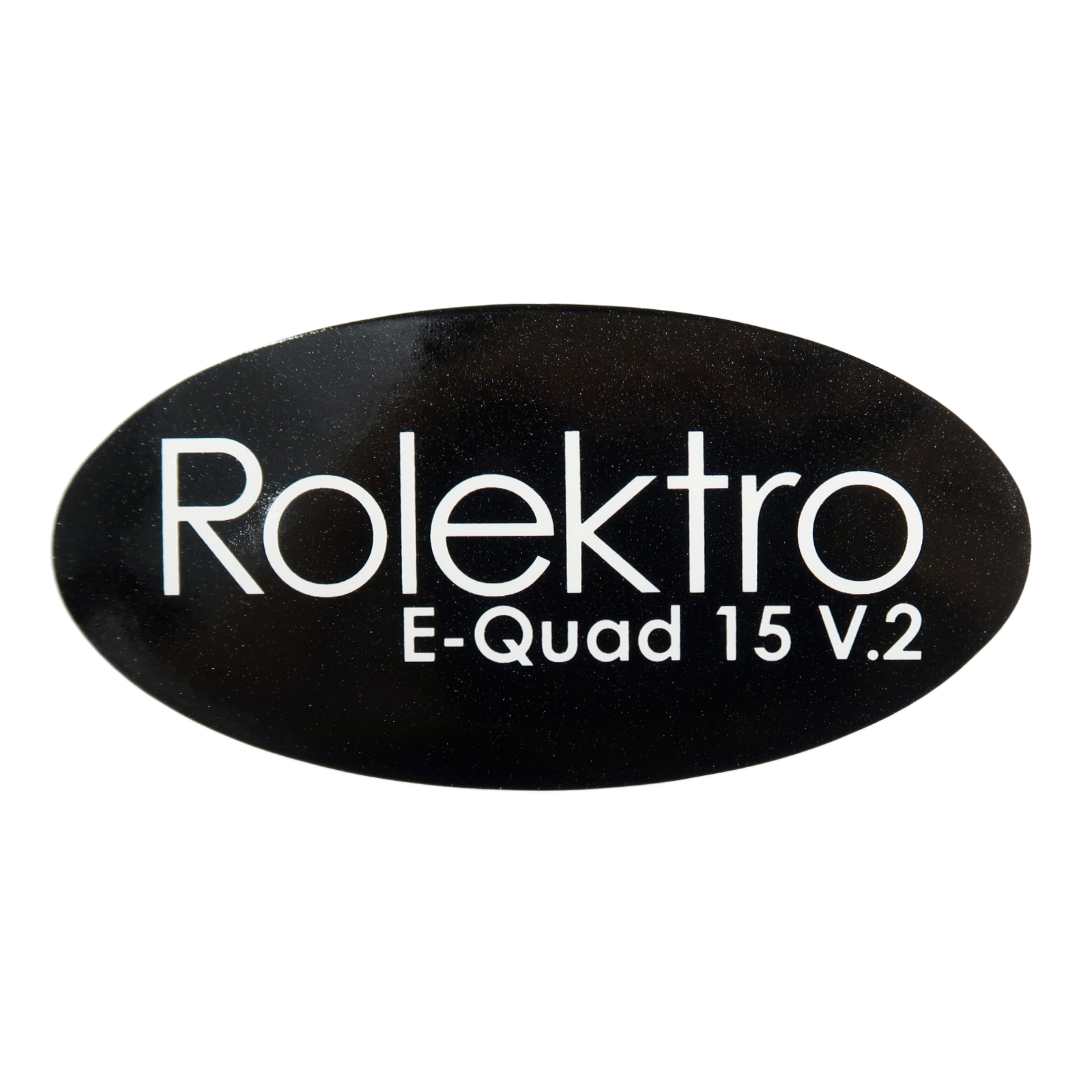 Quad15V2/R26/R31 - Aufkleber, Frontschürze "Rolektro E-Quad 15 V.2"