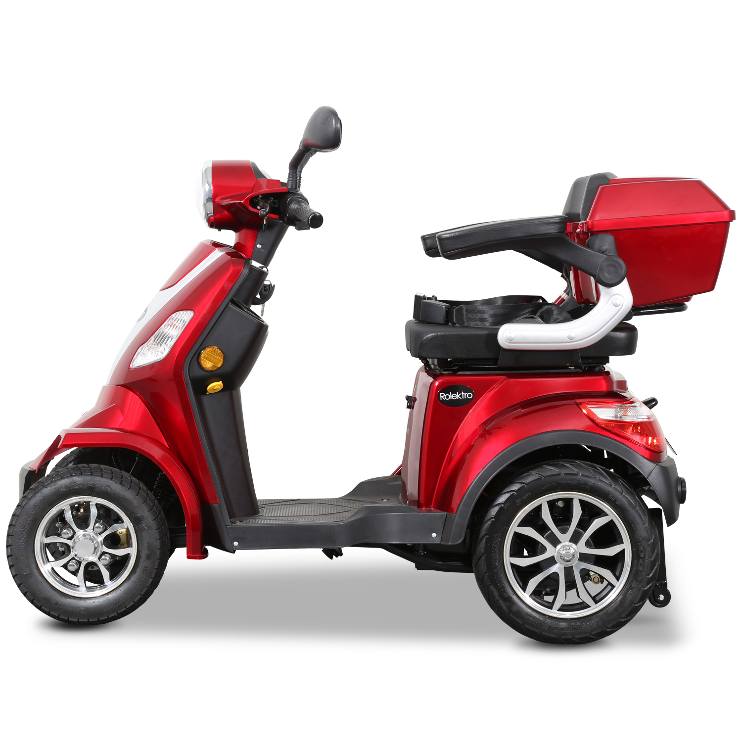 G1, Rolektro E-Quad 25 V.2 Blei-Gel, Rot, 25 km/h