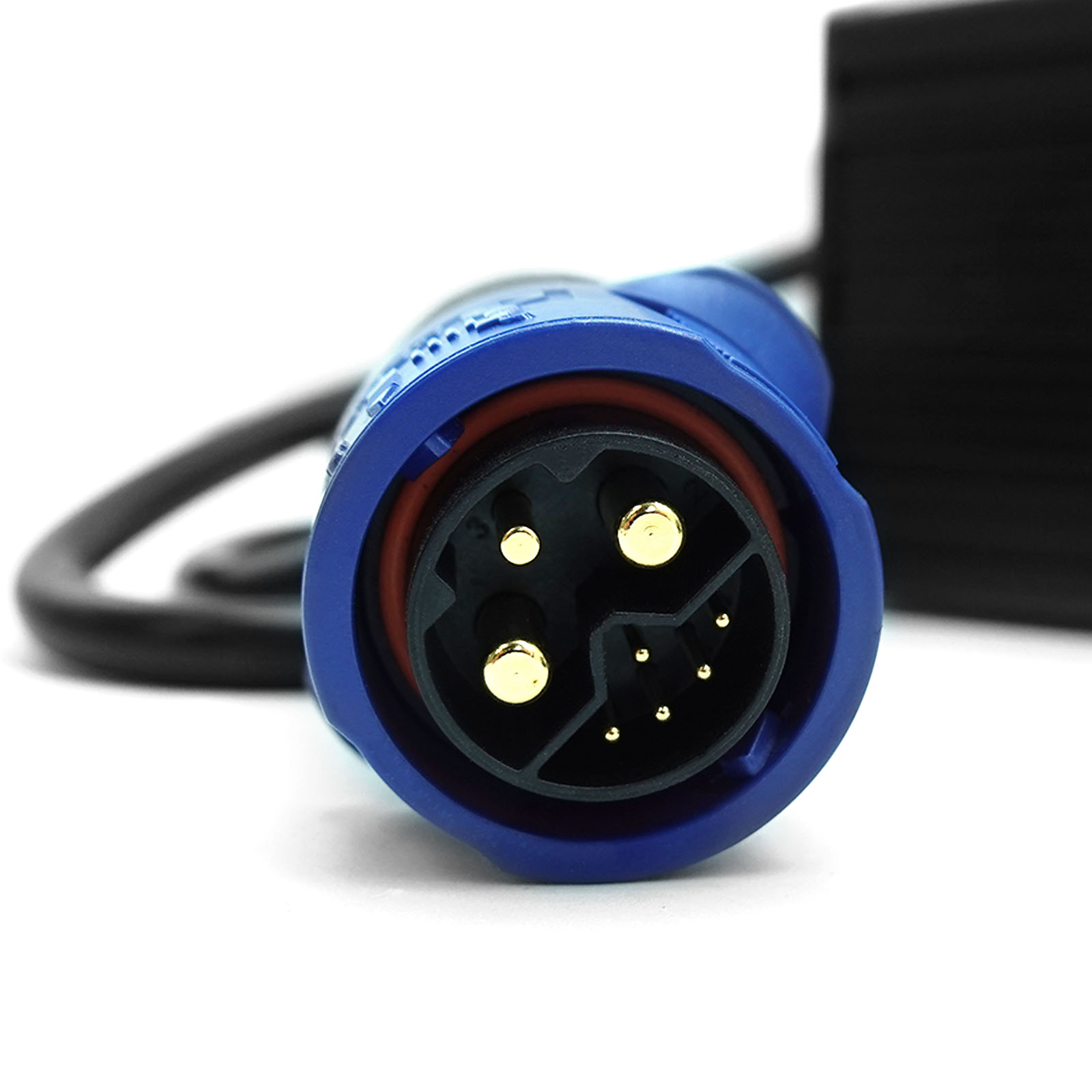 MX4/EM4 - 48V/6A charger for lithium NCM battery, round, aluminum housing