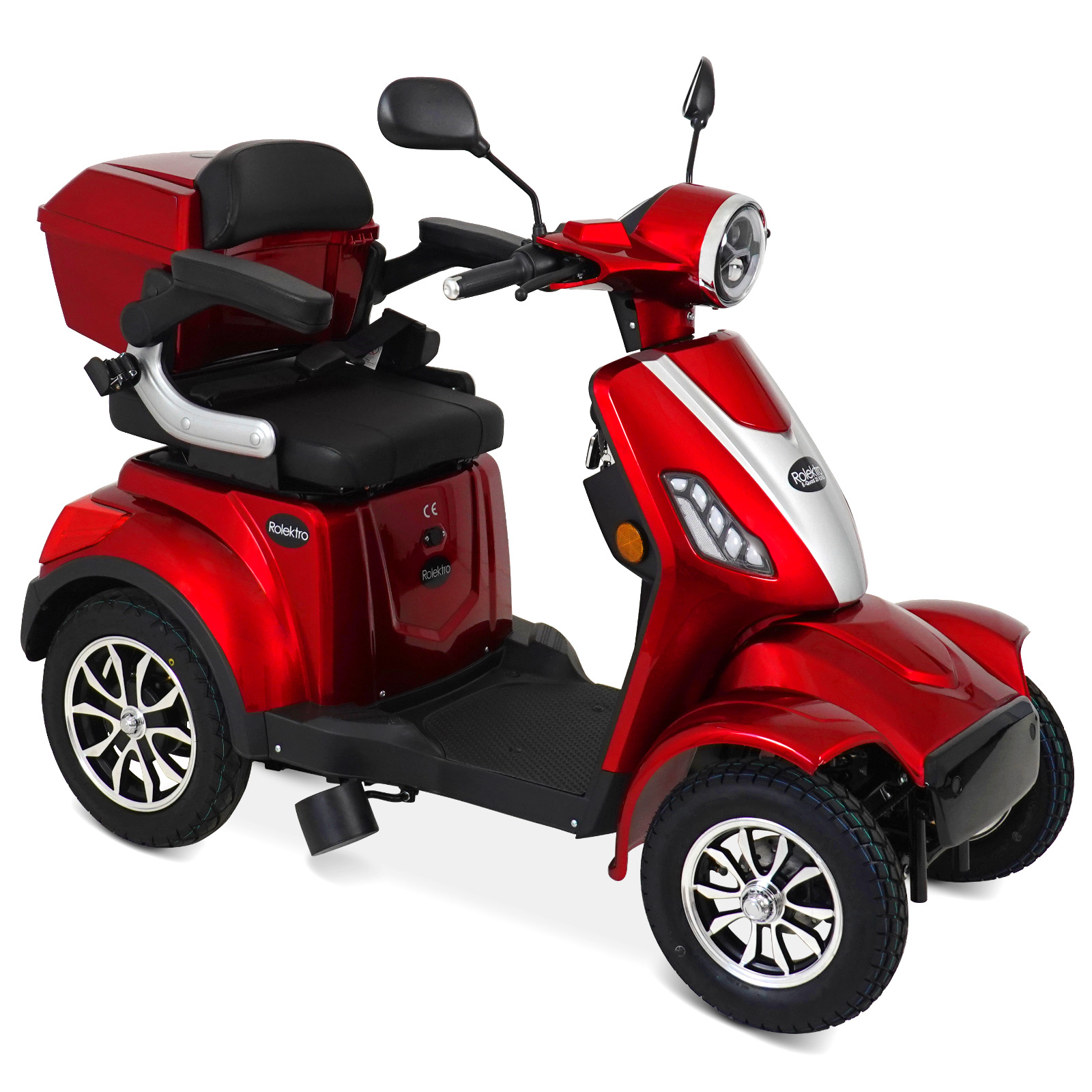 Rolektro E-Quad 15 V.2 Lead-Gel, R31, Red, 15 km/h 