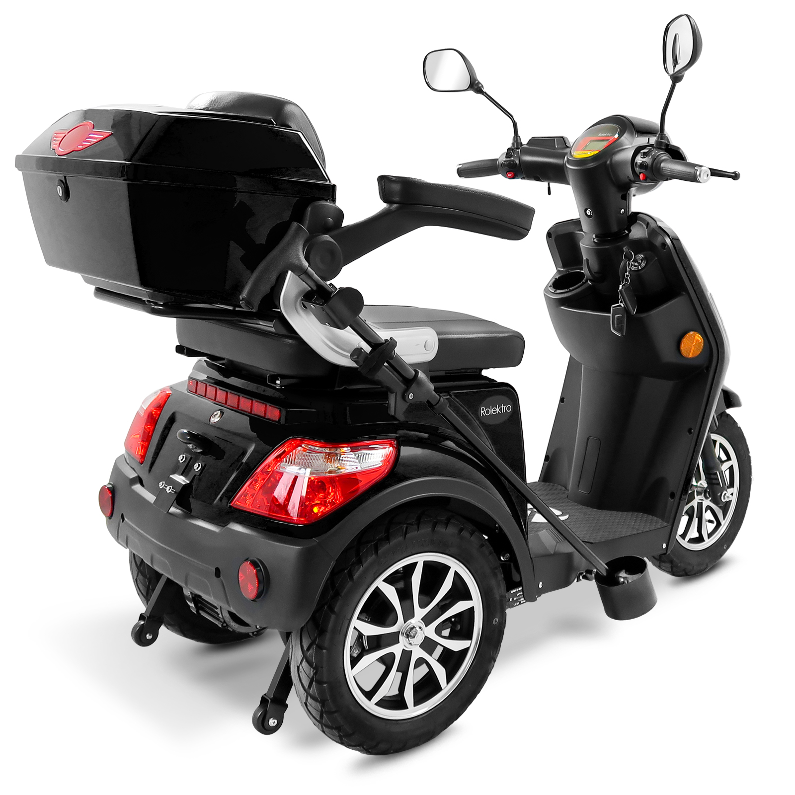 Rolektro E-Trike 25 V.3 Lithium, Schwarz, 25 km/h Rolektro E-Trike 25 V.3 Lithium, Schwarz, 25 km/h