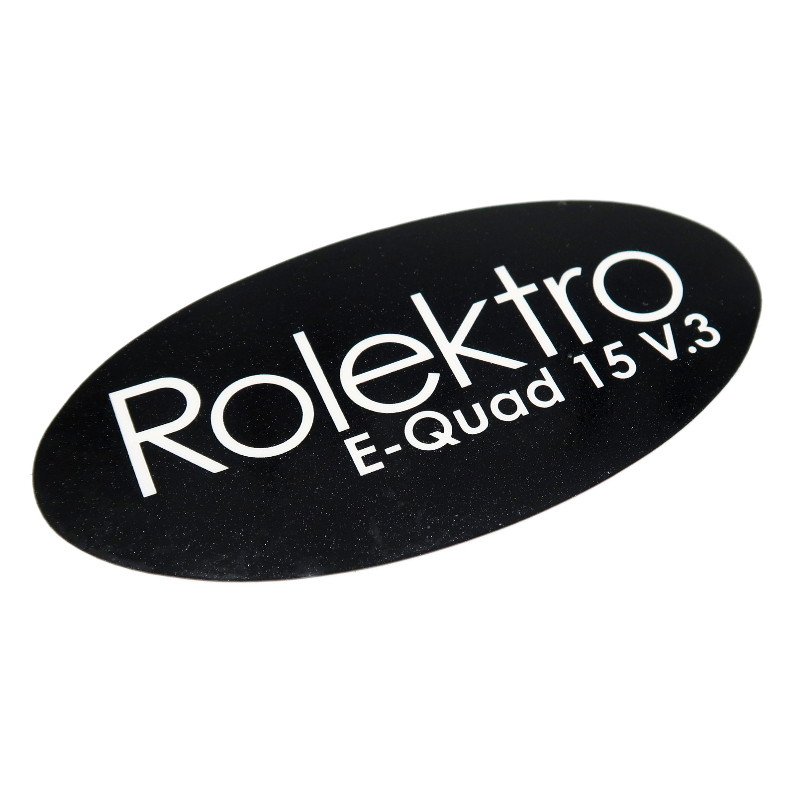 Quad15V3/R31 - Aufkleber Frontschürze "Rolektro E-Quad 15 V.3"
