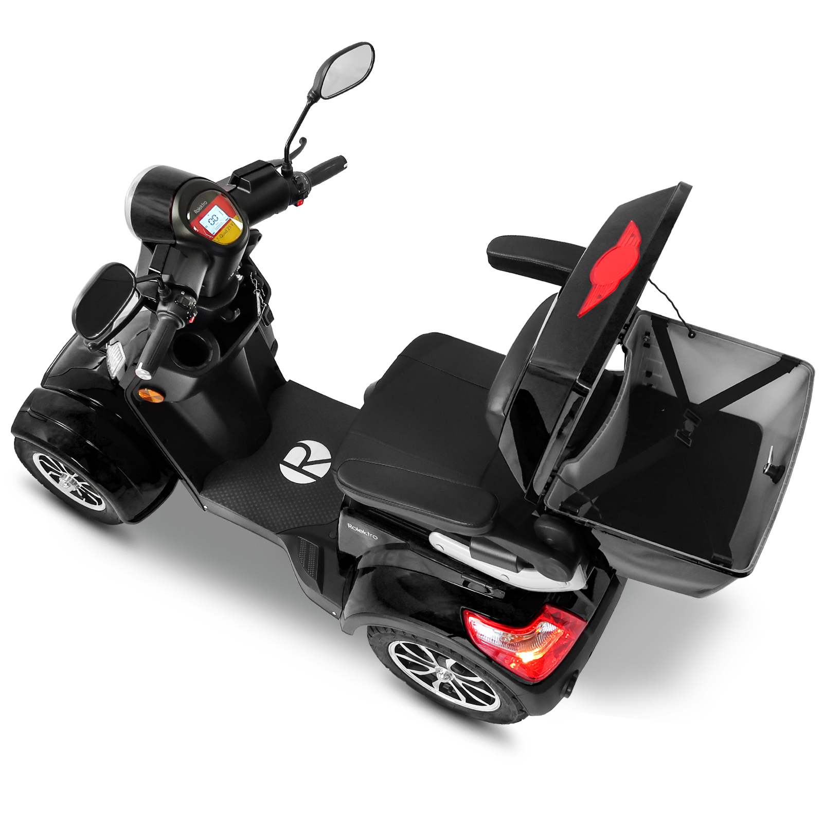 G2, Rolektro E-Quad 25 V.3 Lithium, Schwarz, 25 km/h