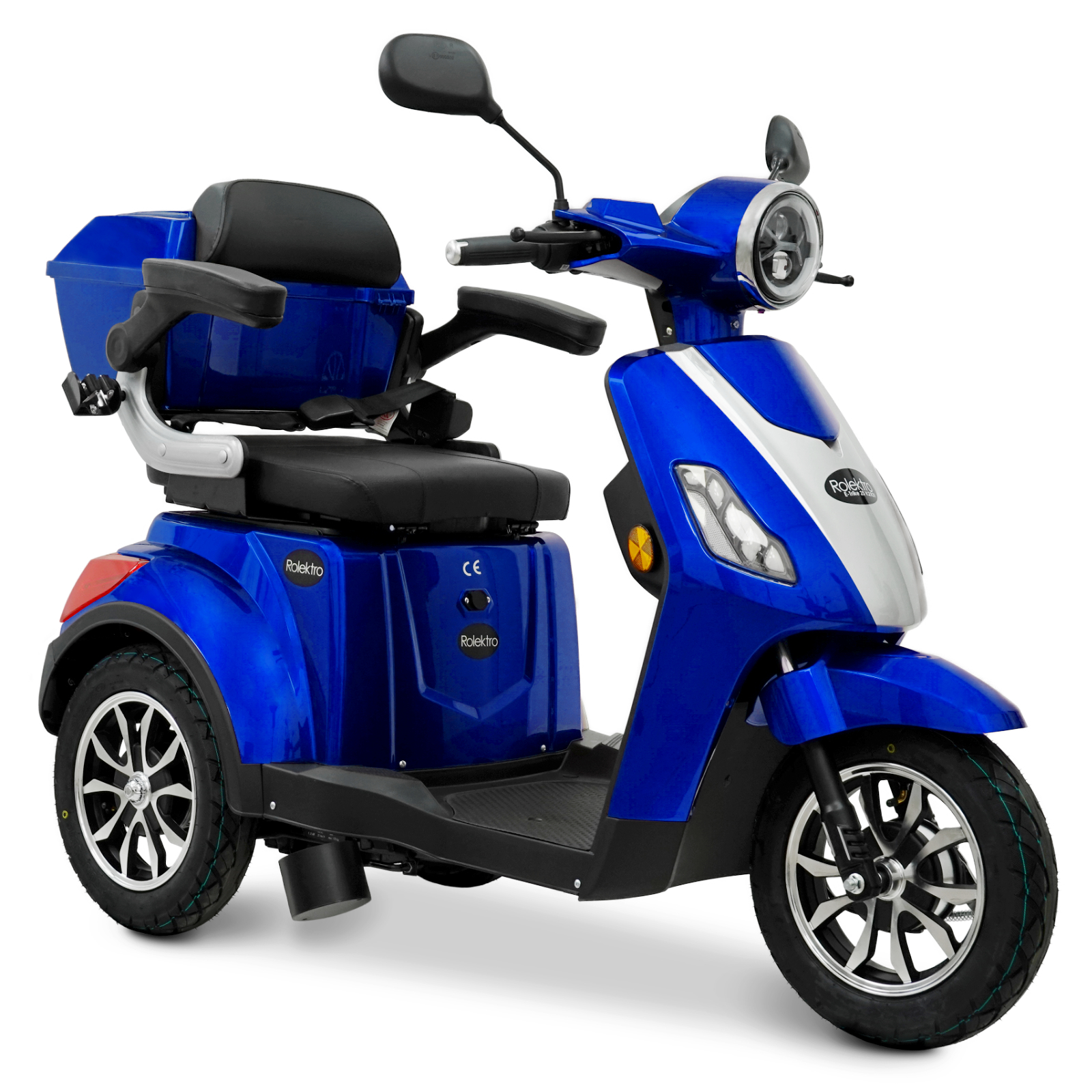 Rolektro E-Trike 25 V.2 Lead-Gel, R31, Blue, 25 km/h 