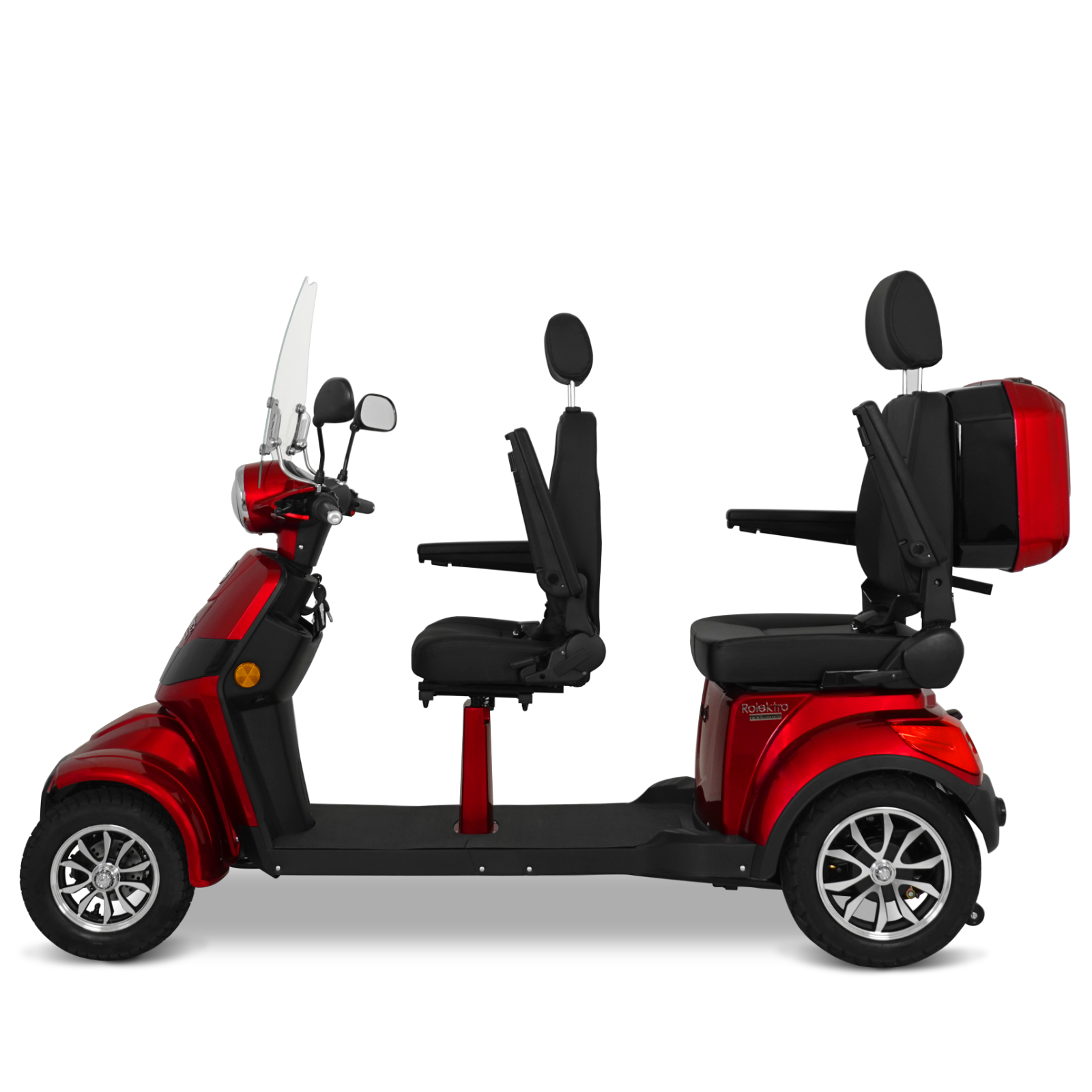 Rolektro E-Quad 25 V.3 Duo Premium, Lithium, Red, 25 km/h