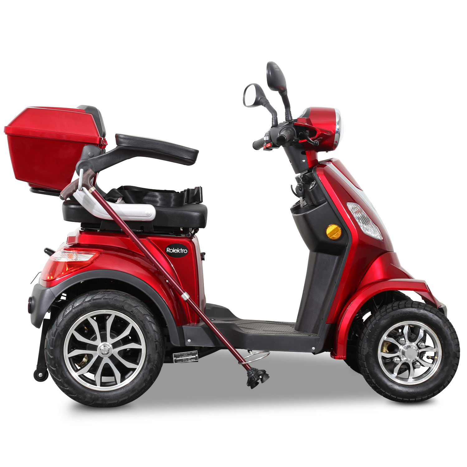 G1, Rolektro E-Quad 25 V.2 Blei-Gel, Rot, 25 km/h