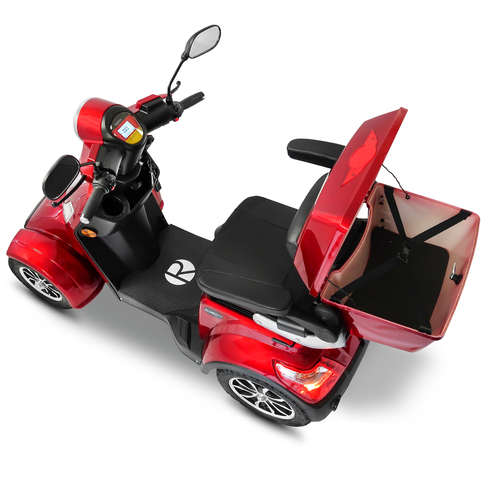 G1, Rolektro E-Quad 15 V.3 Lithium, Rot, 15 km/h