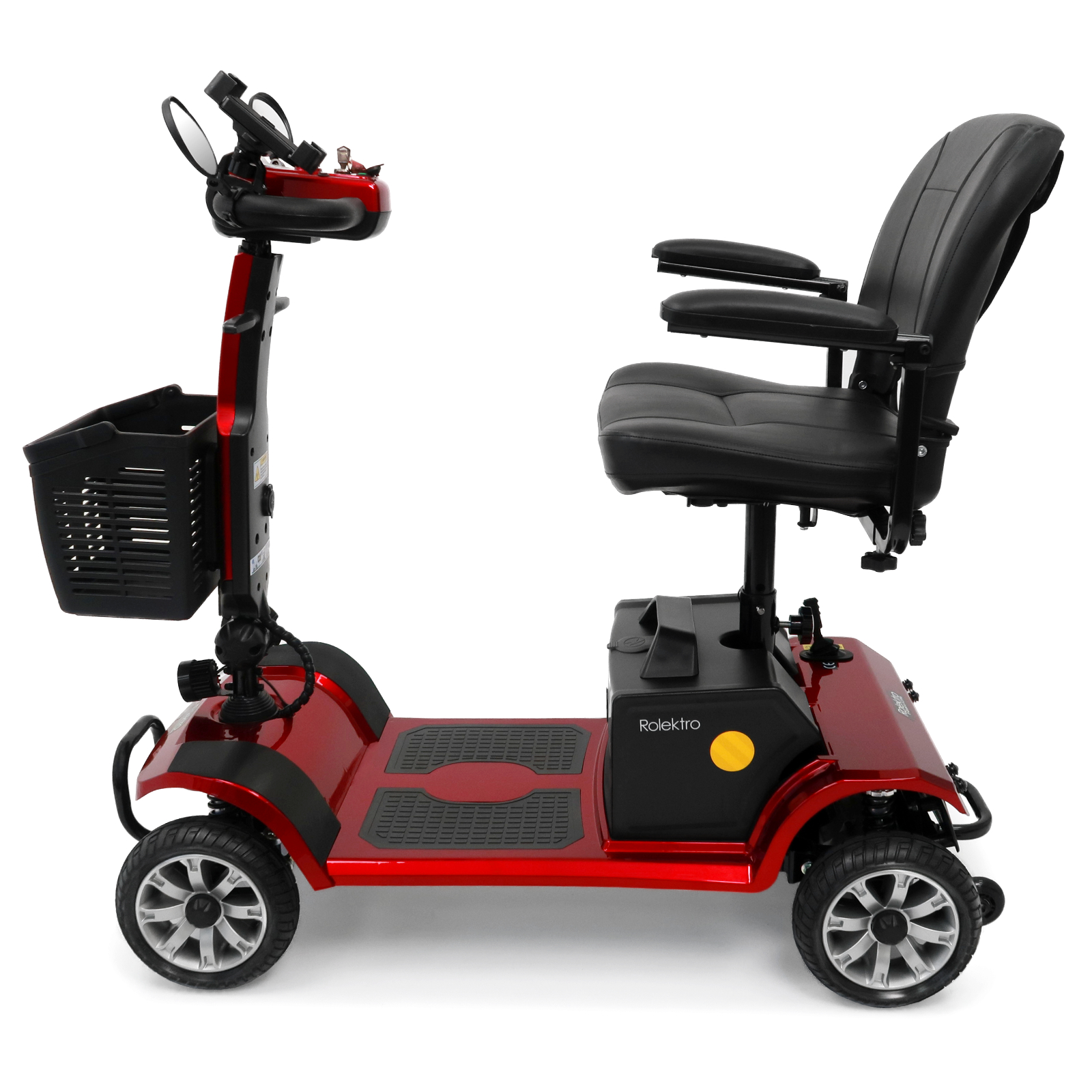 Rolektro E-Quad 6 V.2 Pro, Blei-Gel, Rot, 6 km/h 