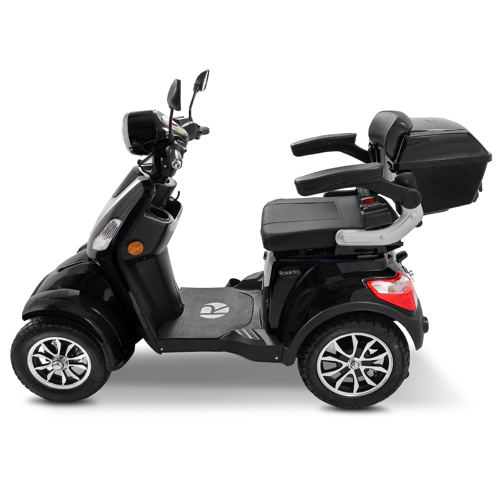 G2, Rolektro E-Quad 25 V.3 Lithium, Schwarz, 25 km/h