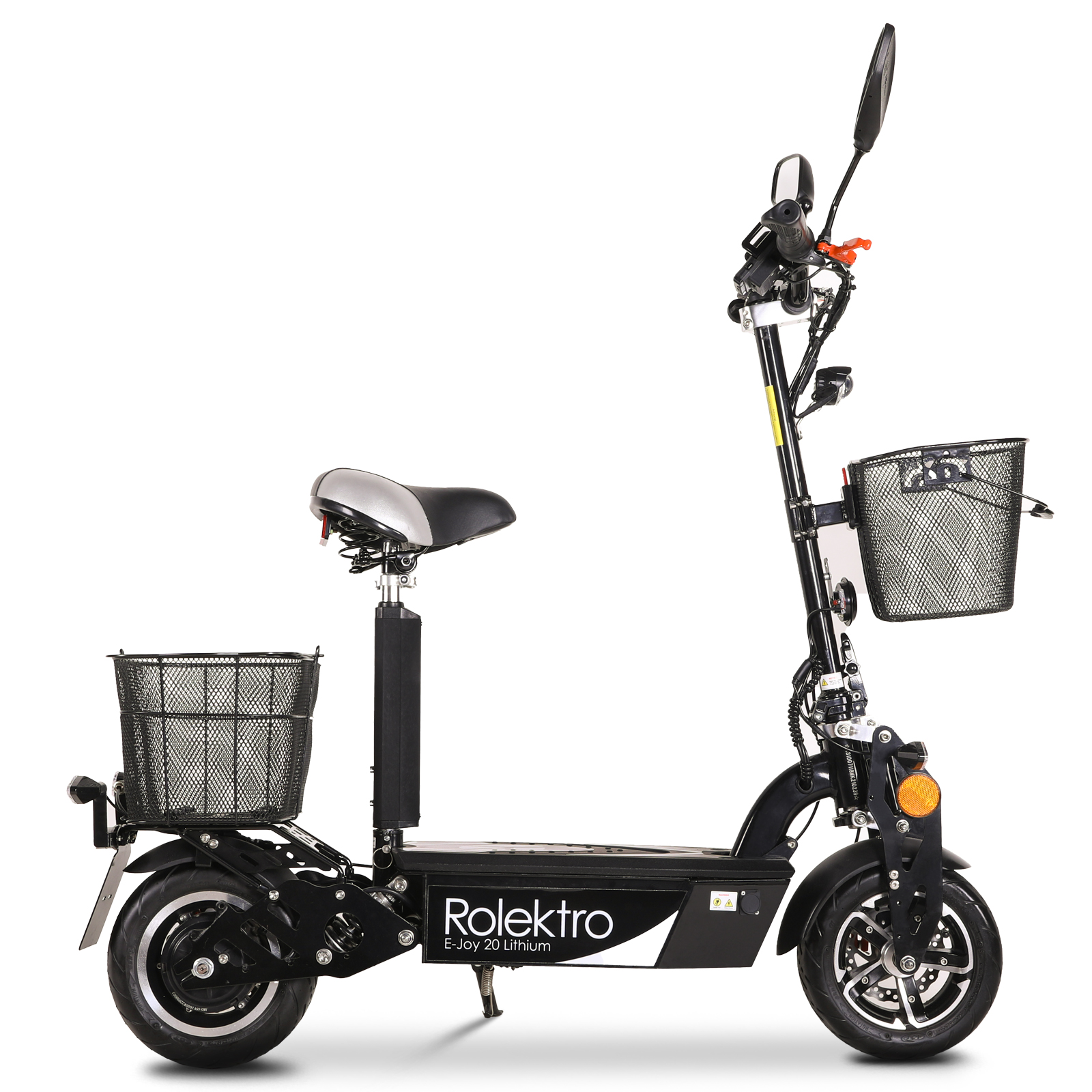 Rolektro E-Joy 20 Lithium, Schwarz, 20 km/h