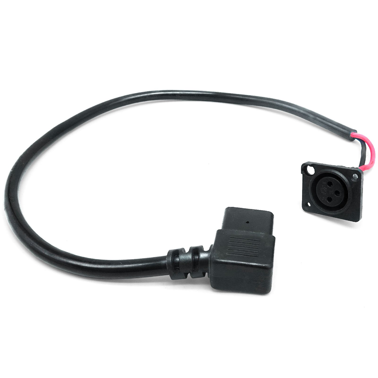 BT200/City20/45 - Charging cable adapter, 3-pin round to 3-pin square