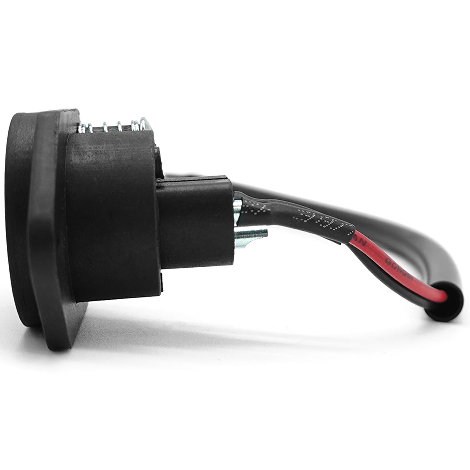 Retro45/Hero45 - 2-pin round charging socket, pin 2 negative