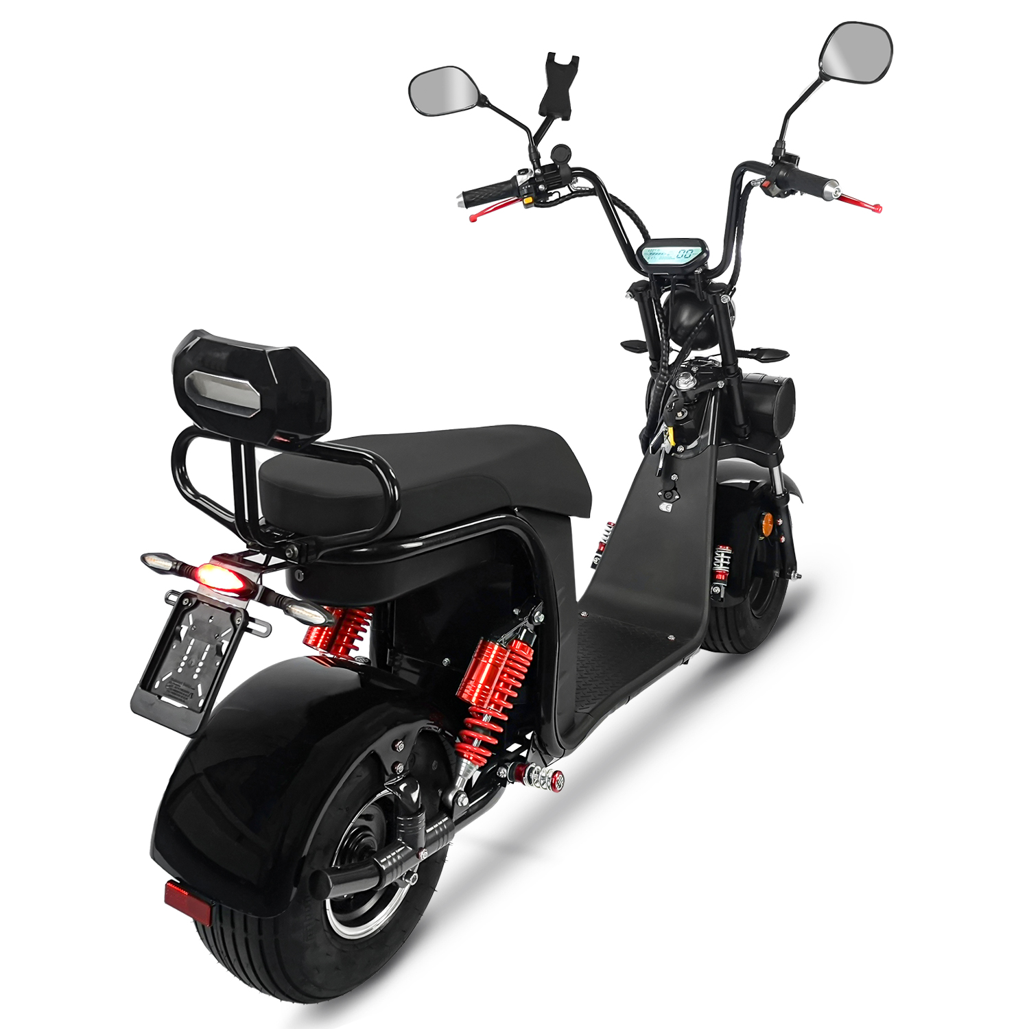 Rolektro, E-Cruiser 45 Lithium, Schwarz, 60V-20Ah Akku, 1500 Watt