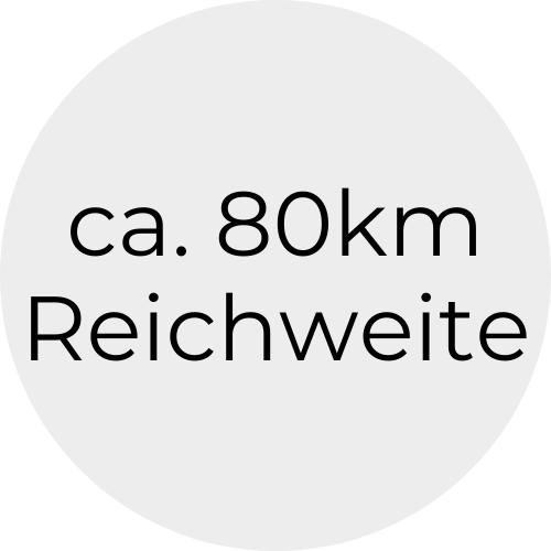 80kmReichweite