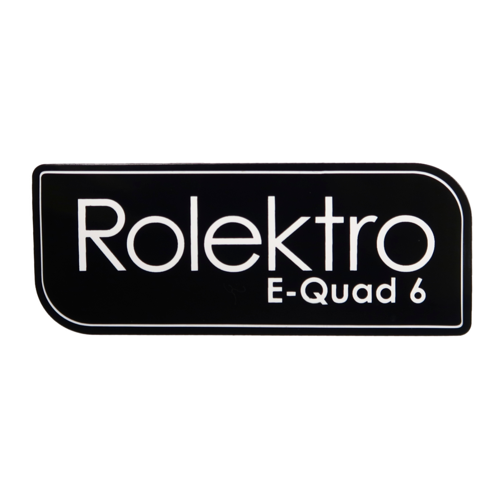 Quad6 - Aufkleber "Rolektro E-Quad 6"